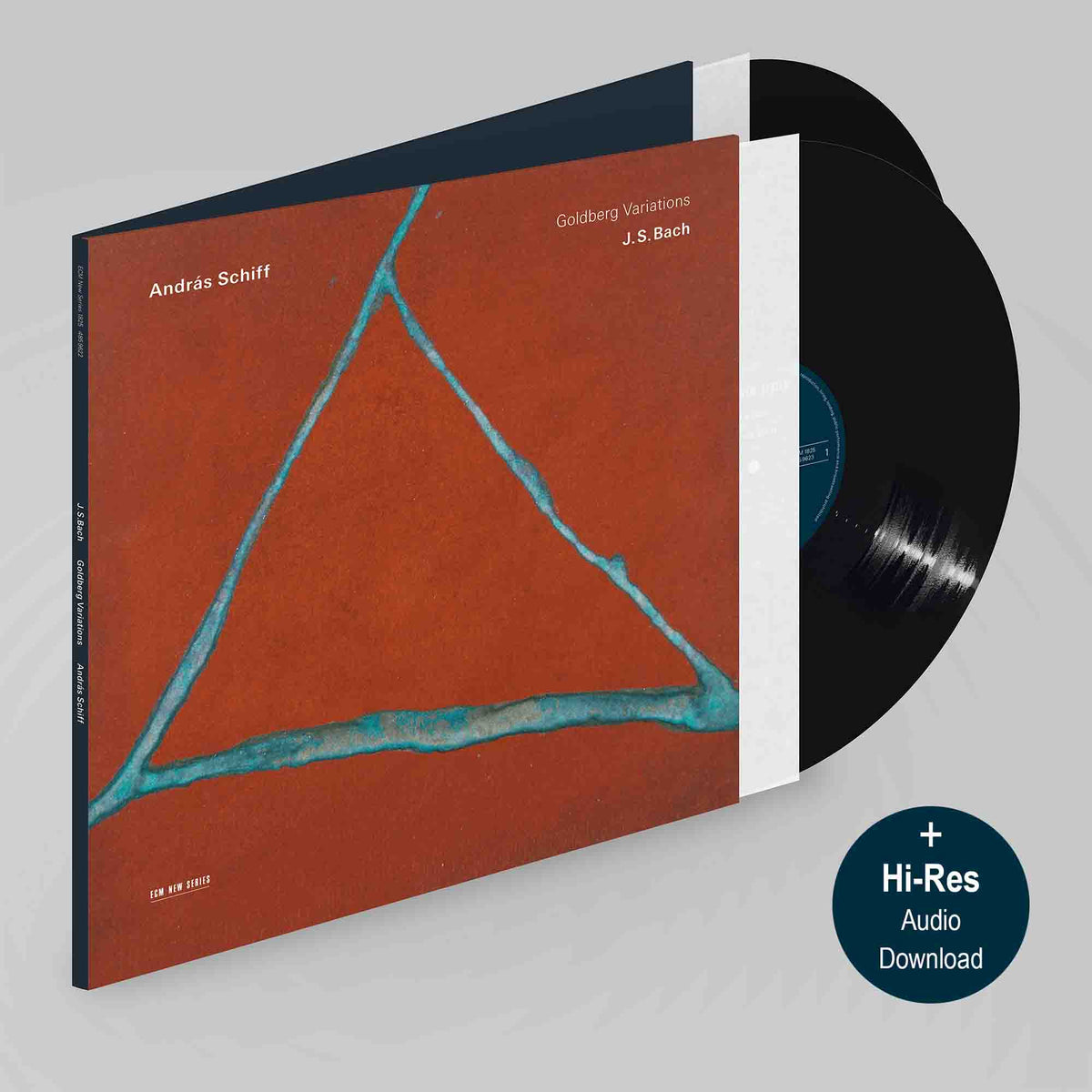 András Schiff Johann Sebastian Bach: Goldberg Variations 2LP + Hi-Res 461257