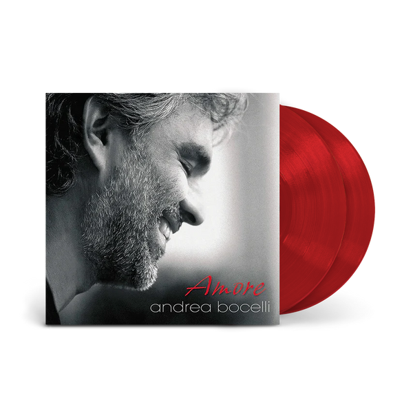 Andrea Bocelli - Amore (2LP Transparent Red Vinyl)