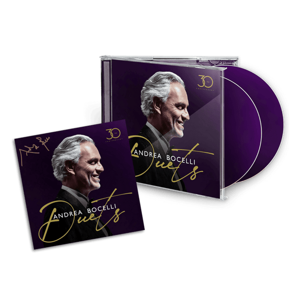 Andrea Bocelli - Duets - 30th Anniversary (2CD + Signed Art Card)