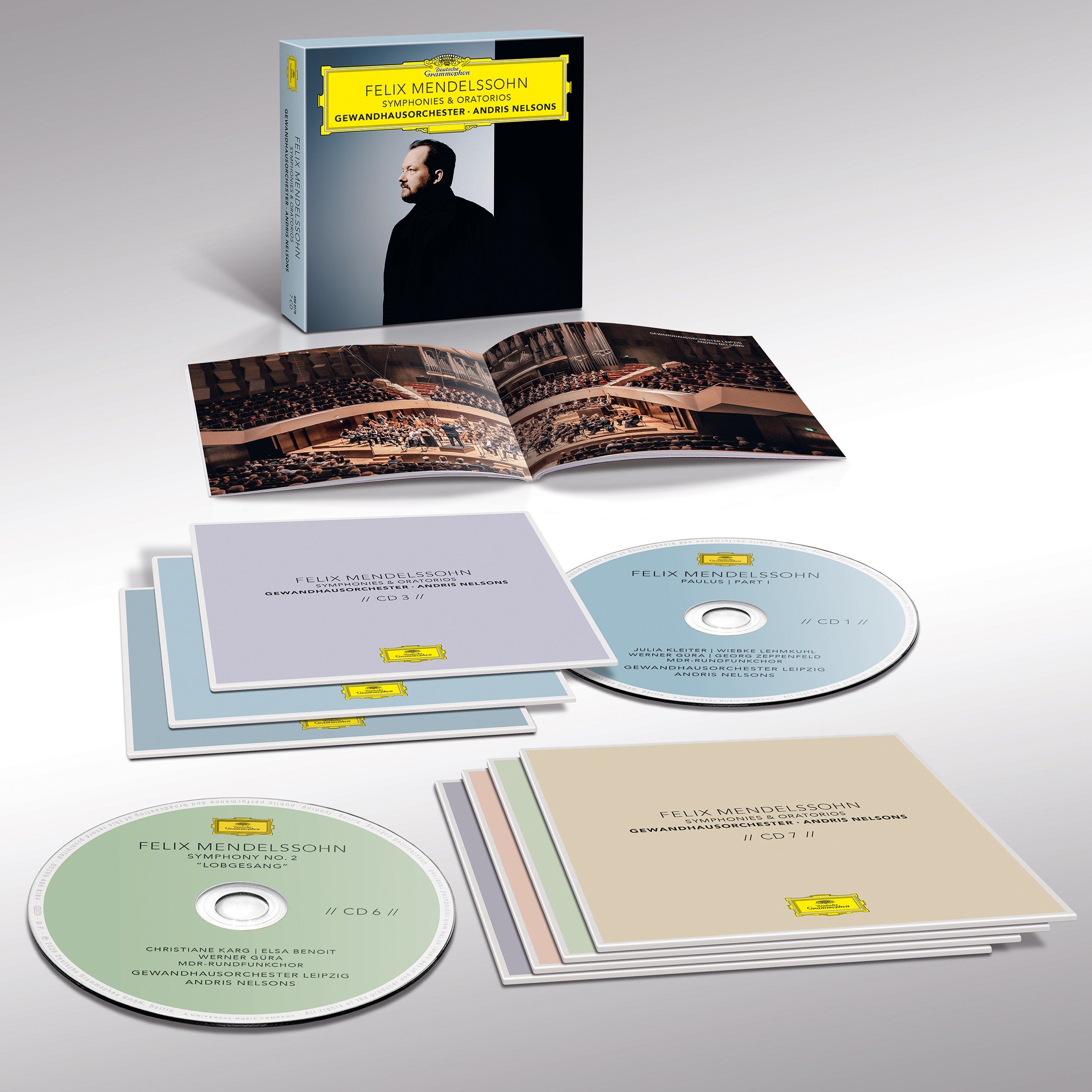 Andris Nelsons & Gewandhausorchester Felix Mendelssohn – Symphonies & Oratorios CD Box 434731