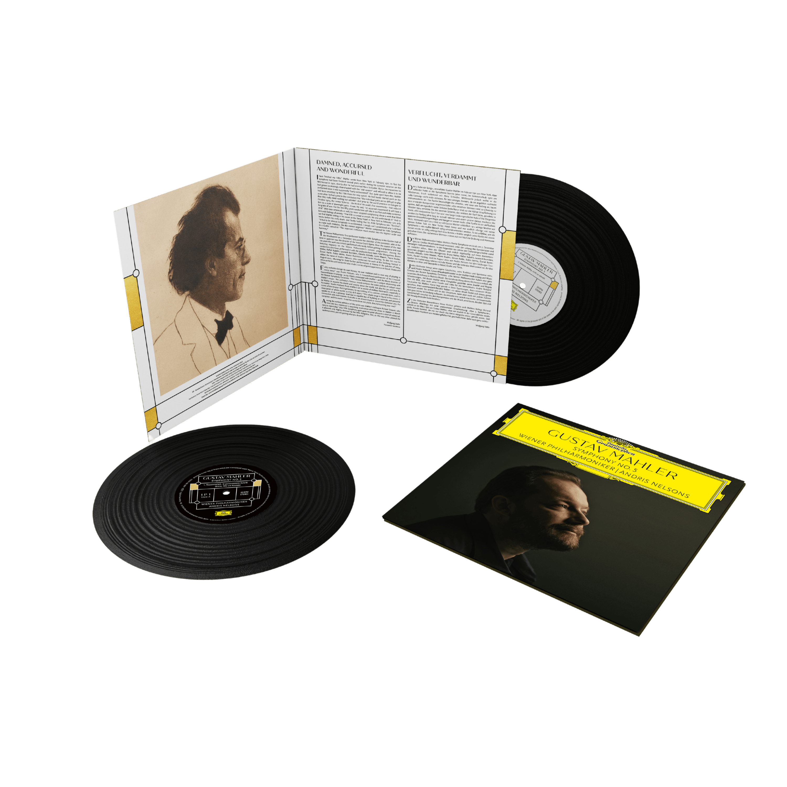 Andris Nelsons Mahler: Symphony No. 5 2LP Gatefold 440041