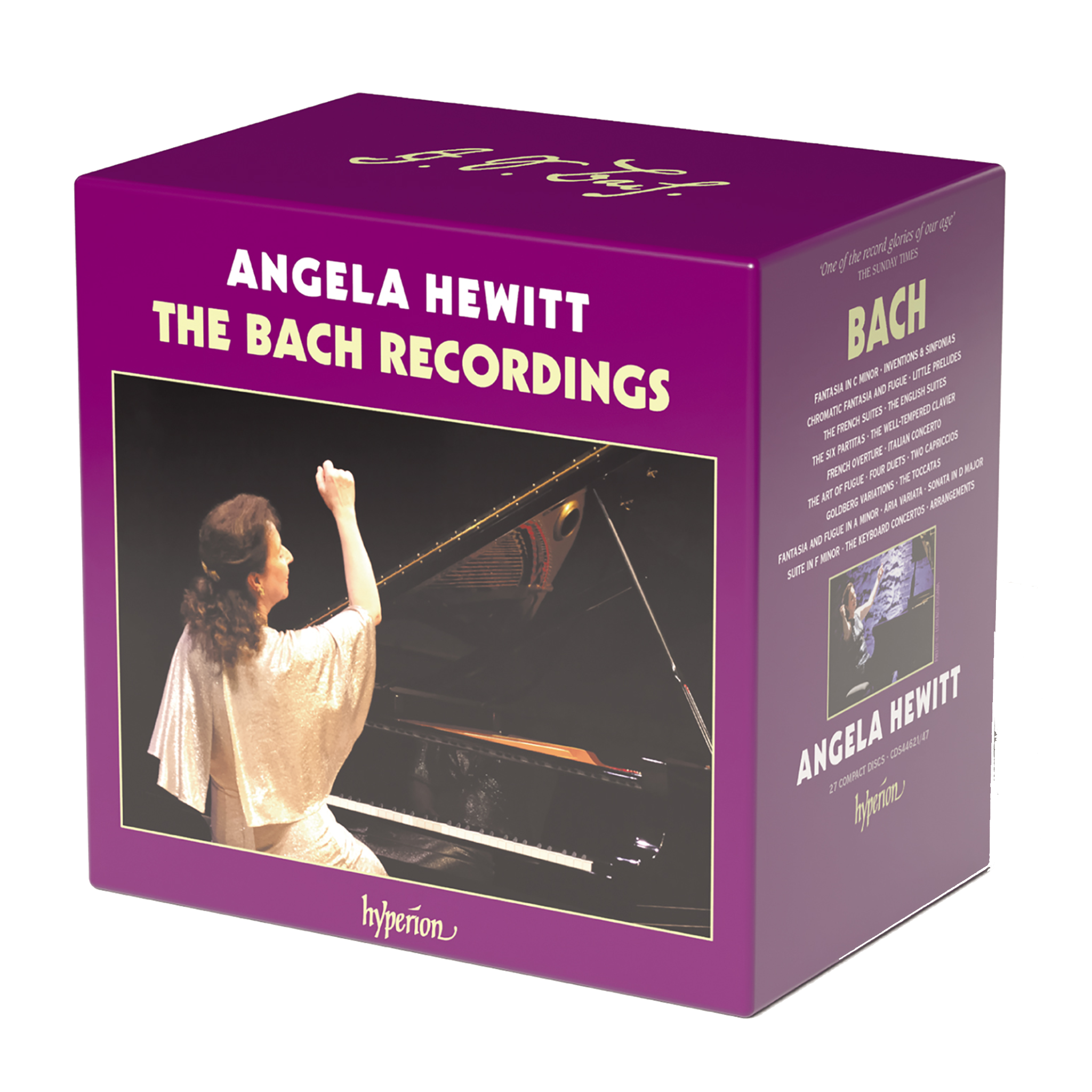 Angela Hewitt The Bach Recordings CD-Box 425724