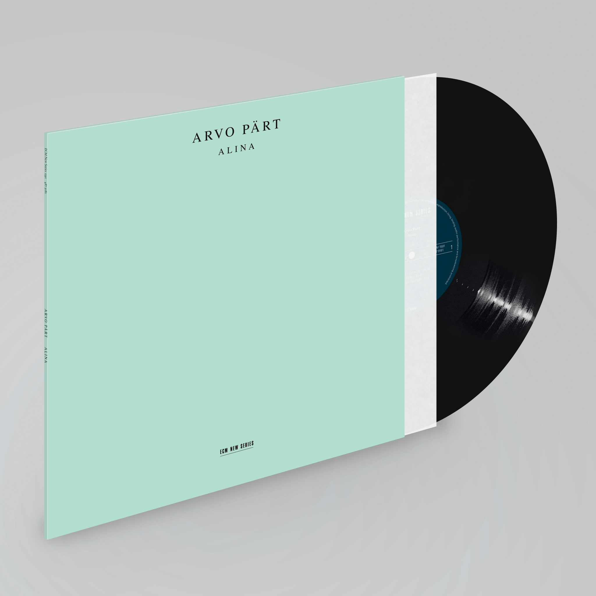 Arvo Pärt, Vladimir Spivakov, Sergej Bezrodny, Dietmar Schwalke & Alexander Malter Arvo Pärt: Alina LP 446039