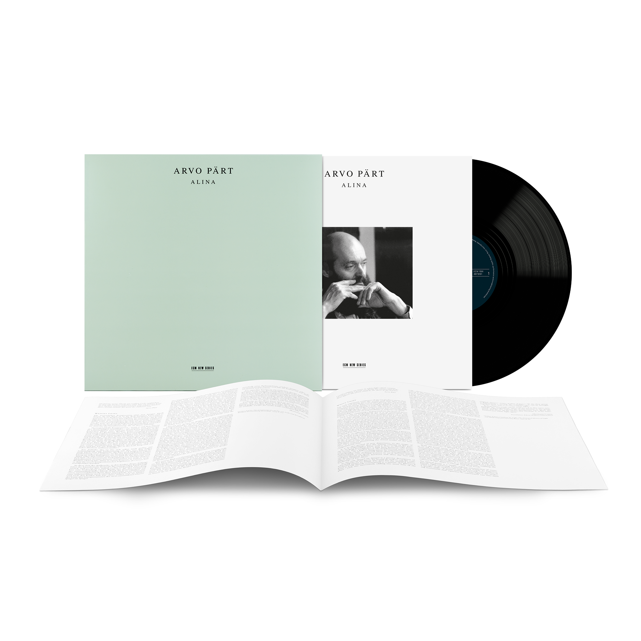 Arvo Pärt, Vladimir Spivakov, Sergej Bezrodny, Dietmar Schwalke & Alexander Malter Arvo Pärt: Alina LP 447754
