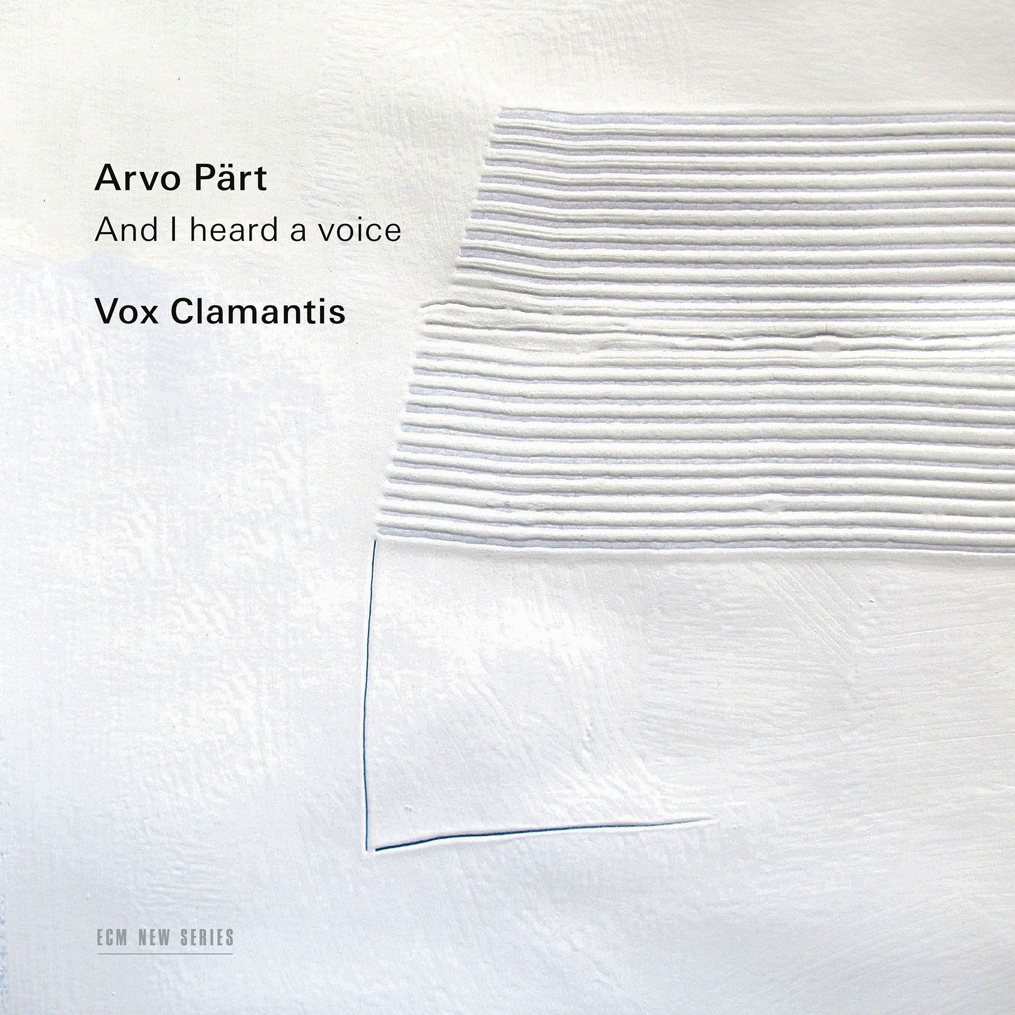 Arvo Pärt Arvo Pärt: And I heard a voice CD + Exkl. Katalog Booklet 417994