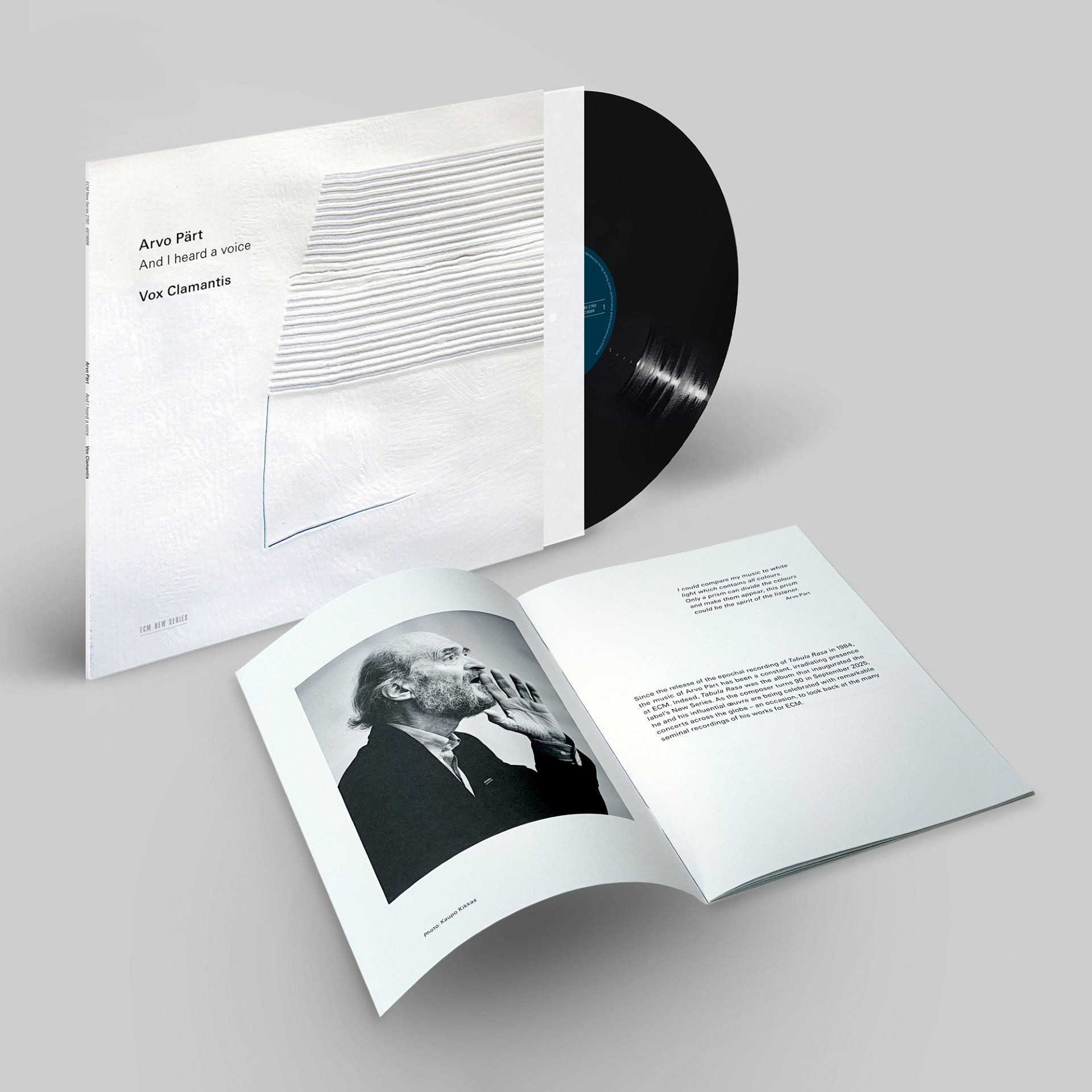 Arvo Pärt Arvo Pärt: And I heard a voice LP + Katalog Booklet 417998