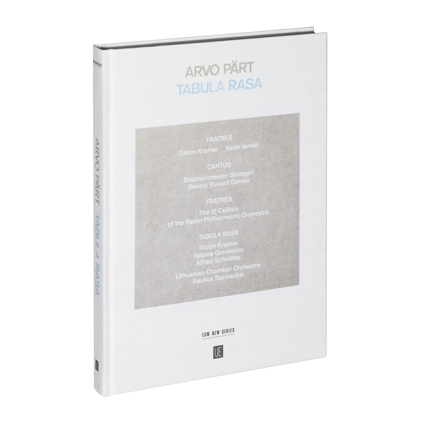 Arvo Pärt: Tabula Rasa Deluxe - Deutsche Grammophon