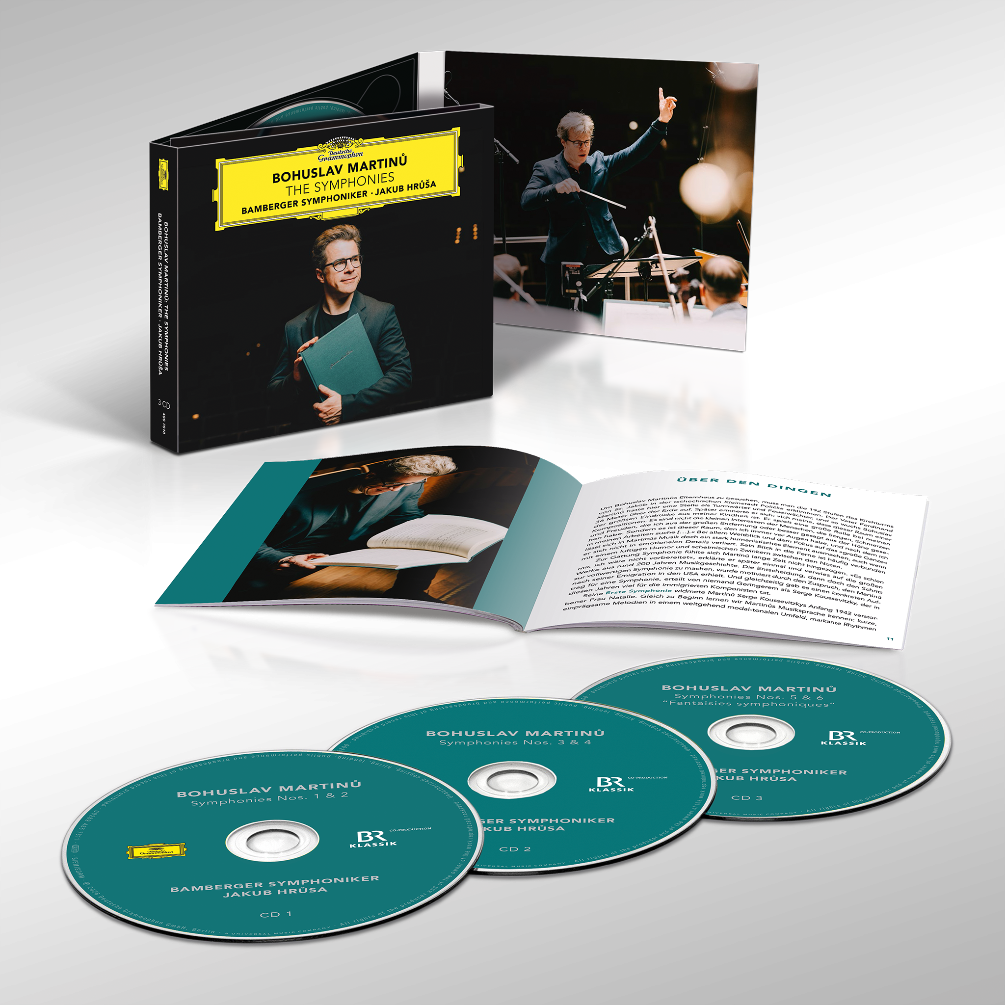 Bamberger Symphoniker & Jakub Hrůša Martinů: Complete Symphonies 3 CD 438431