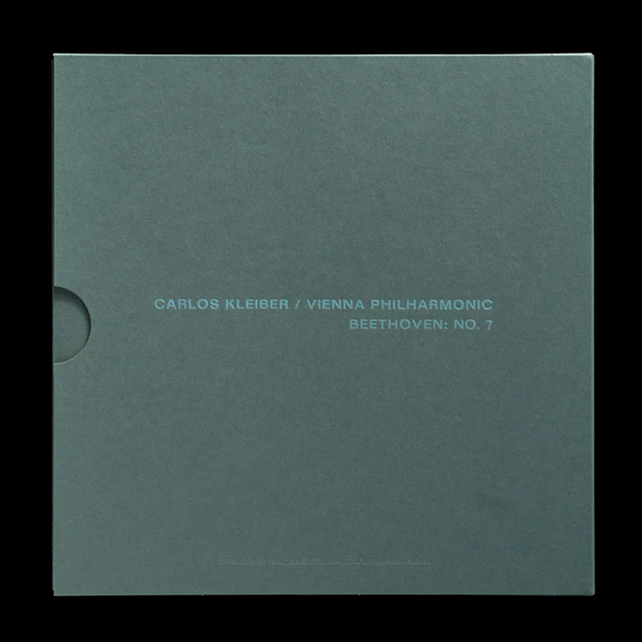 Carlos Kleiber & Wiener Philharmoniker Beethoven: No. 7 Hand-Cut LP Mastercut Record 425048