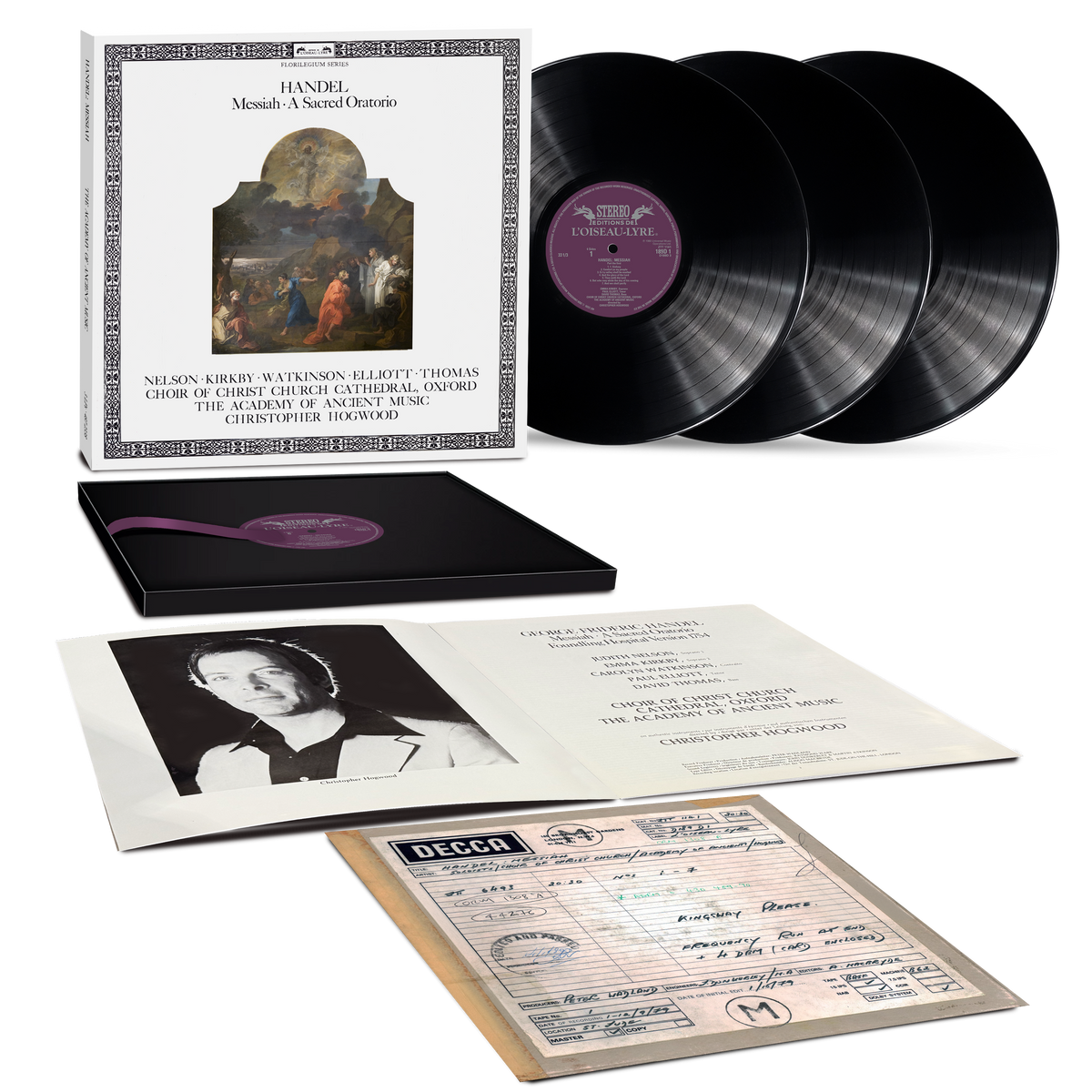 Christopher Hogwood Handel: Messiah Decca Pure Analogue 458787
