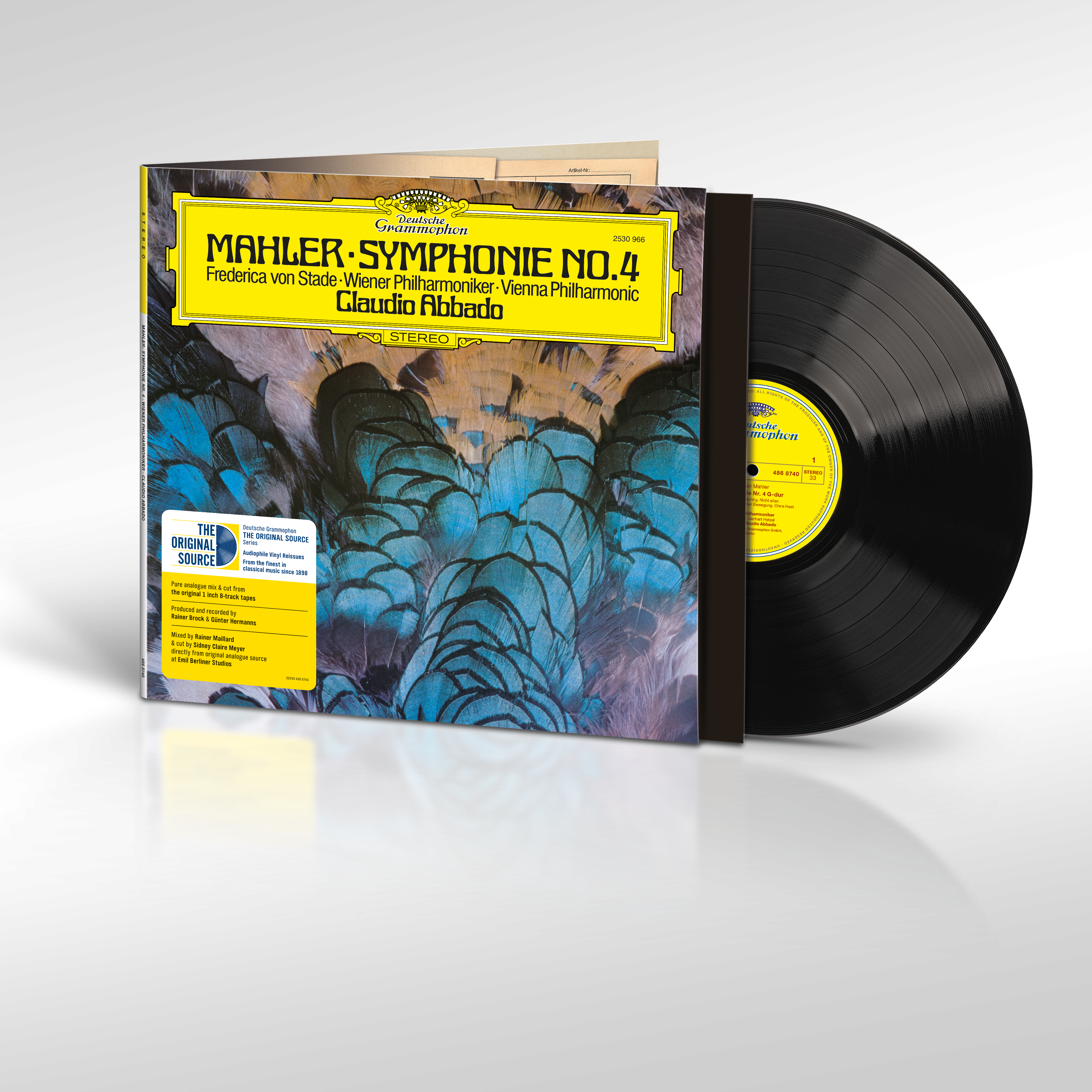 Claudio Abbado, Wiener Philharmoniker & Frederica von Stade Mahler: Sinfonie Nr. 4 Original Source Vinyl  439167