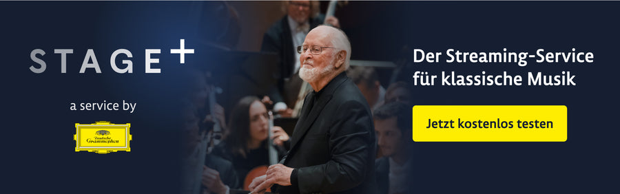 Stage+ Banner mit John Williams