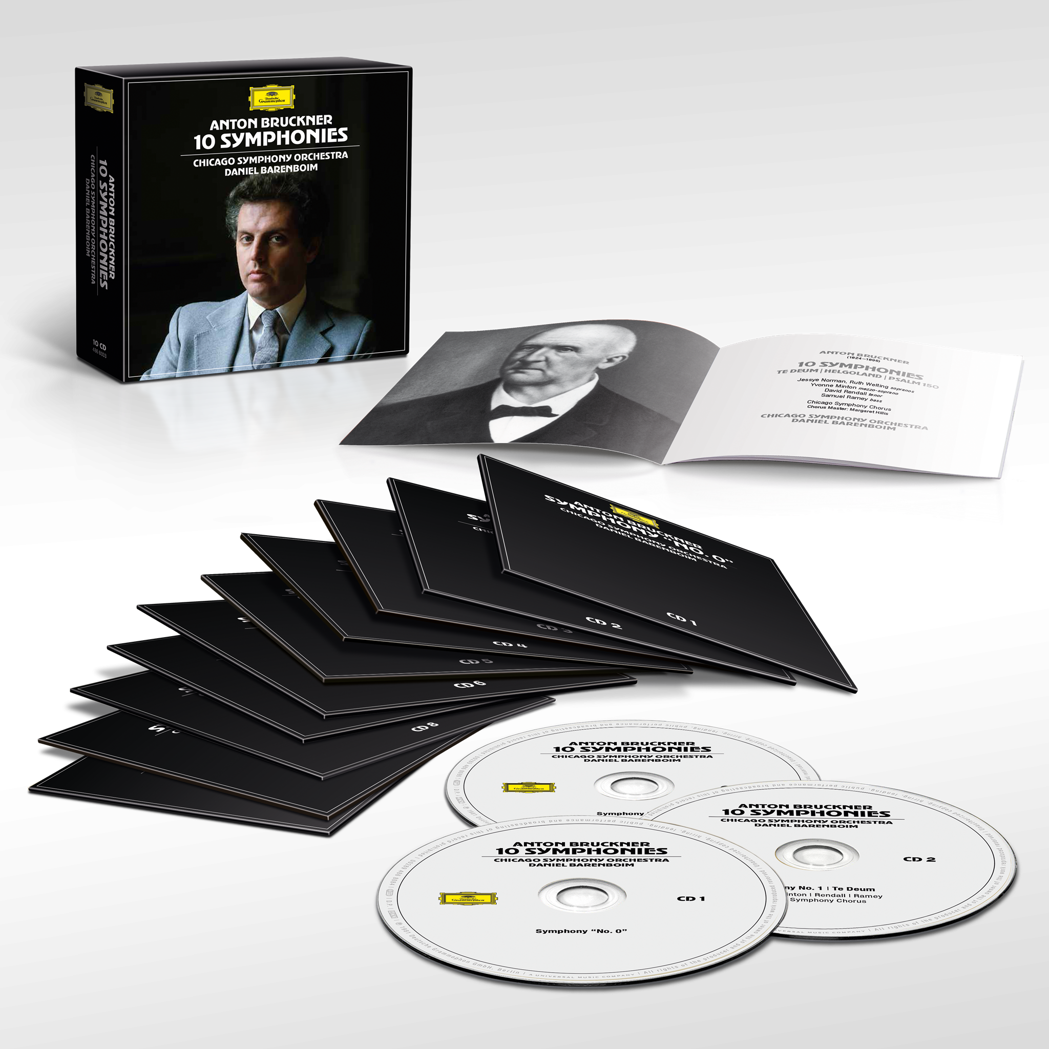 Daniel Barenboim Bruckner: 10 Symphonies CD-Box 420334