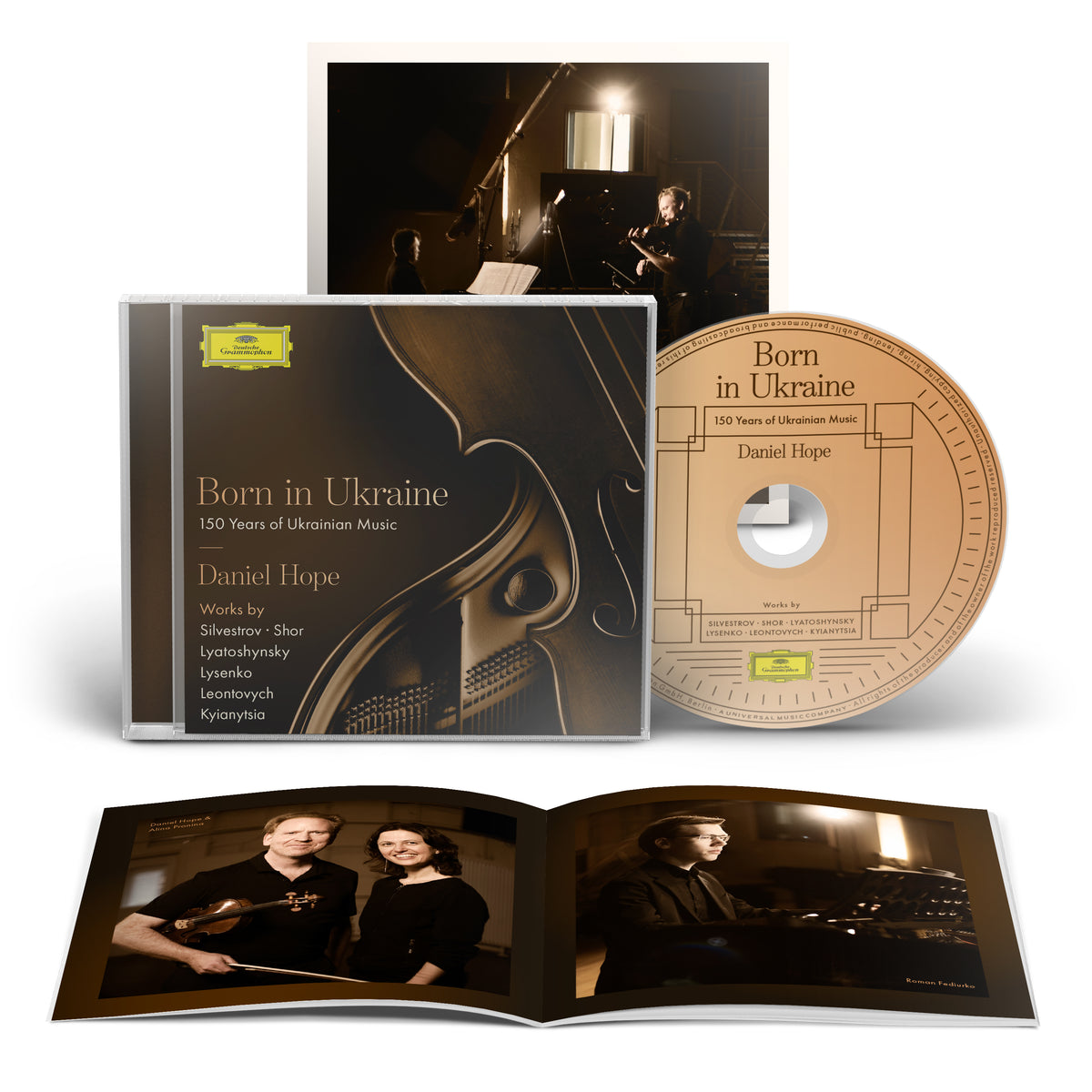 Daniel Hope Born in Ukraine 1CD + signed Artcard 460455