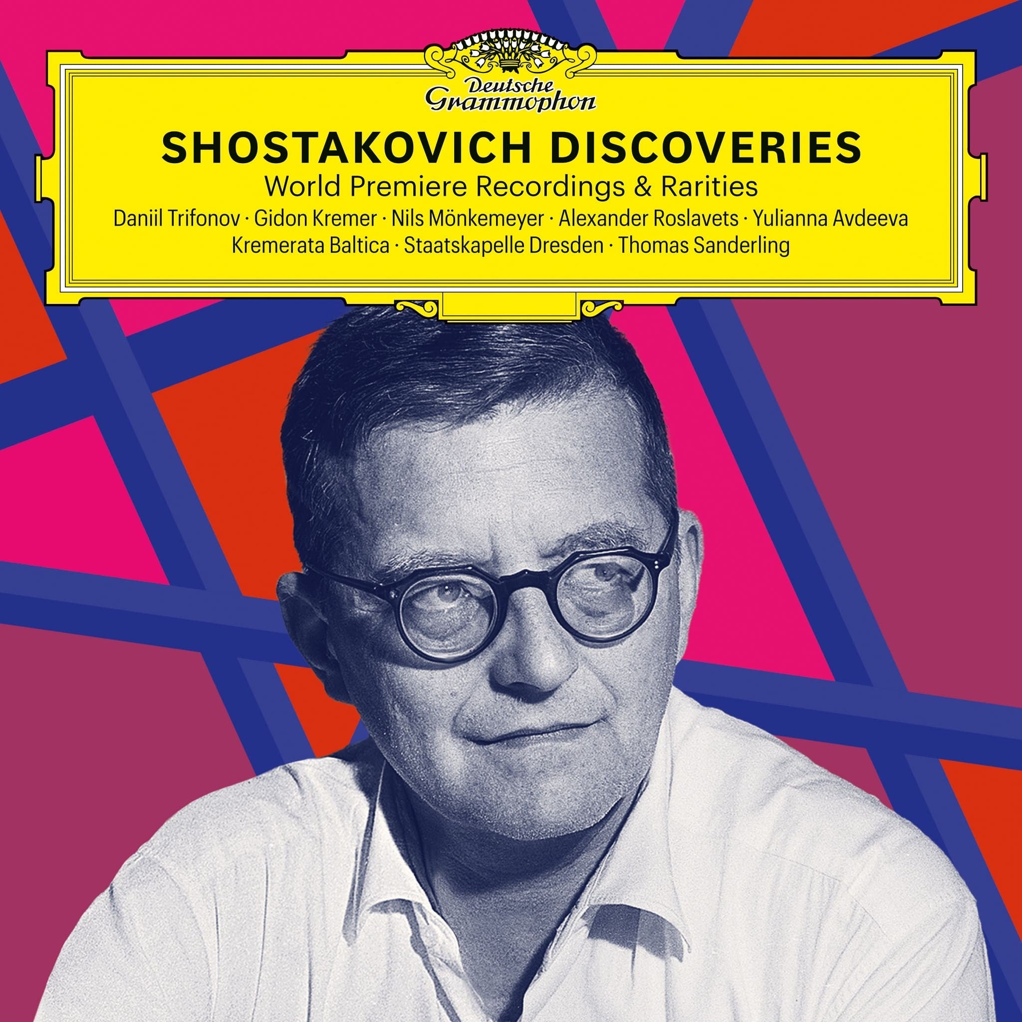Daniil Trifonov, Gidon Kremer & Nils Mönkemeyer Shostakovich Discoveries: World Premiere Recordings & Rarities 1CD 406783