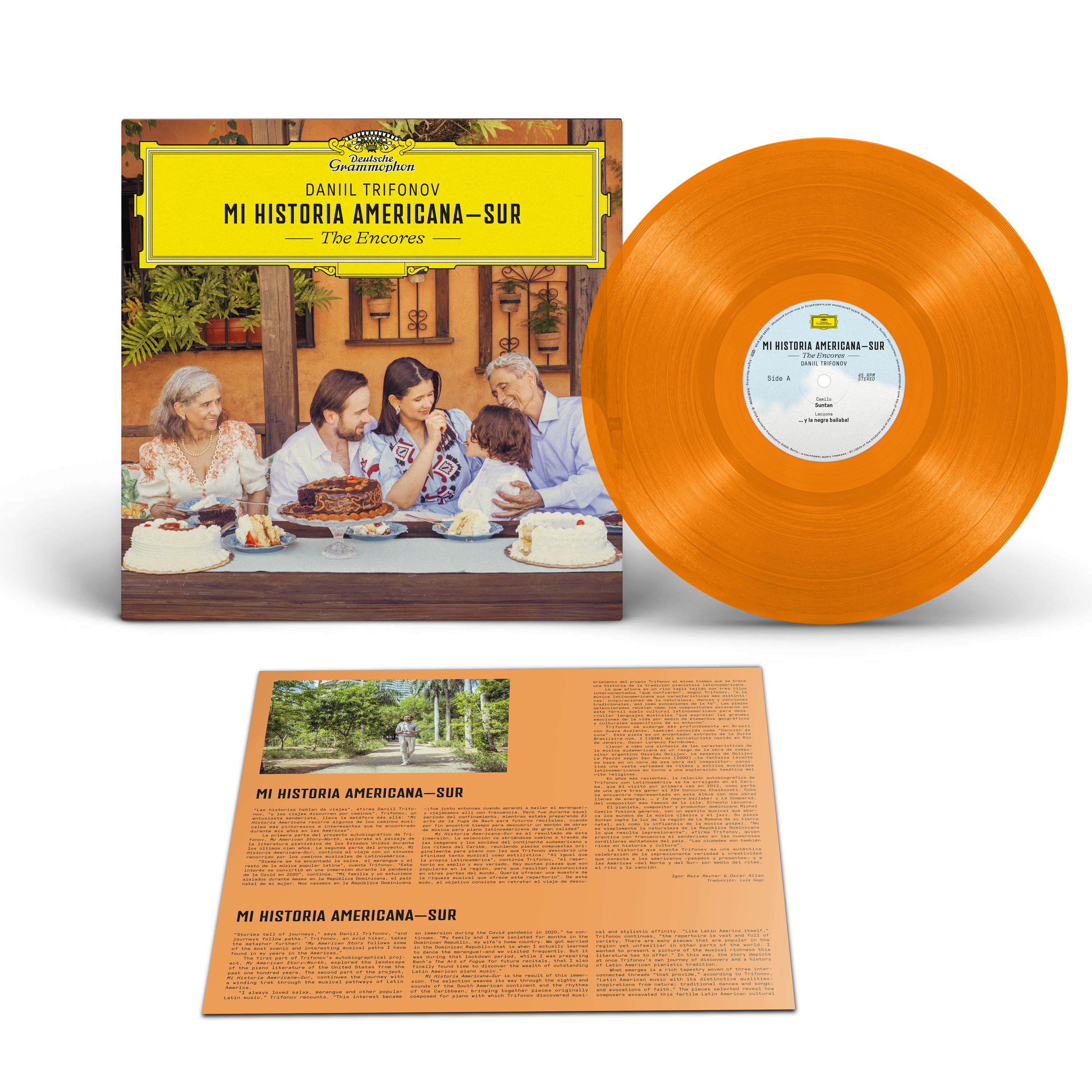 Daniil Trifonov & São Paulo Symphony Orchestra MI HISTORIA AMERICANA – SUR 1LP Orange EcoRecord 453941