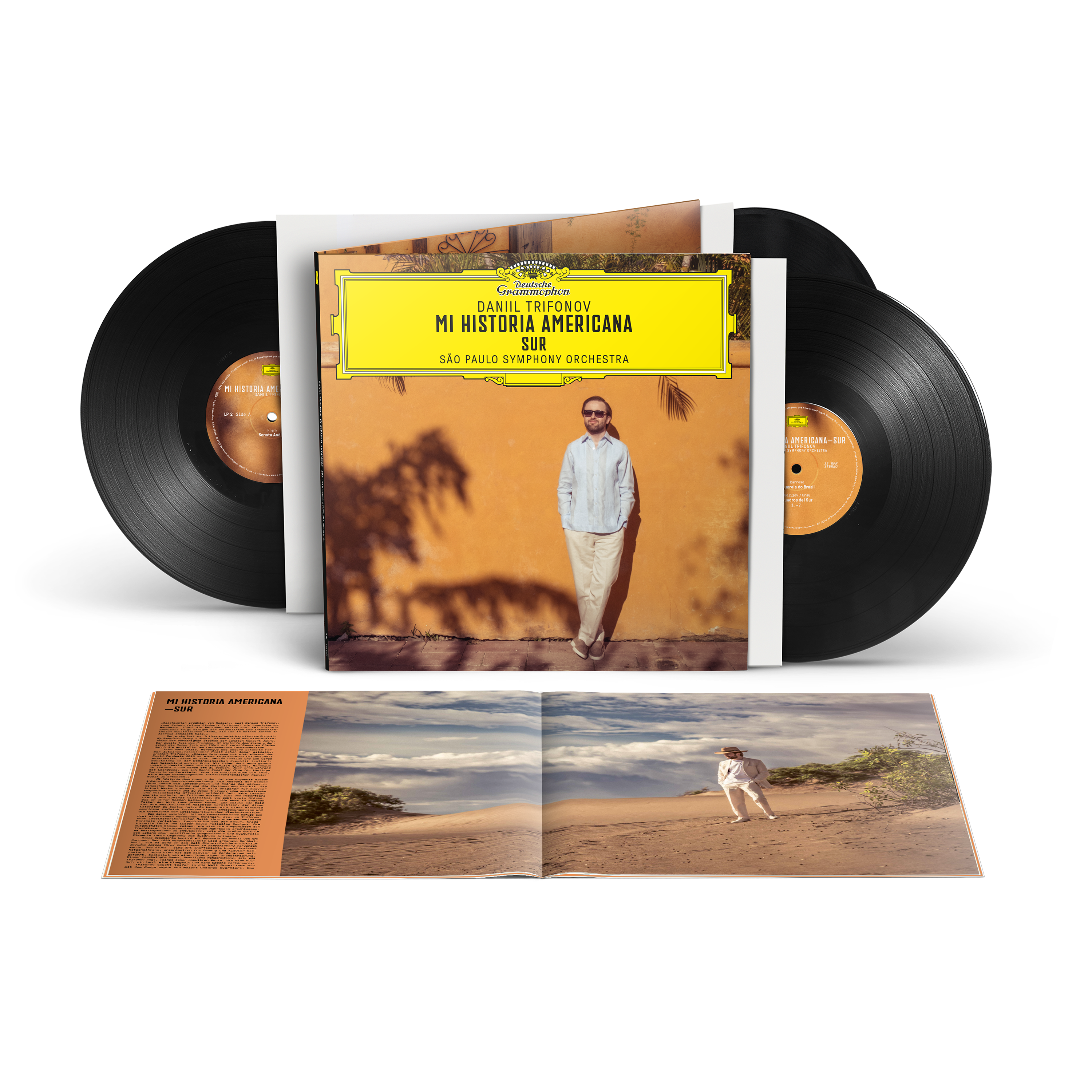 Daniil Trifonov & São Paulo Symphony Orchestra MI HISTORIA AMERICANA – SUR 3LP Vinyl Gatefold 453925