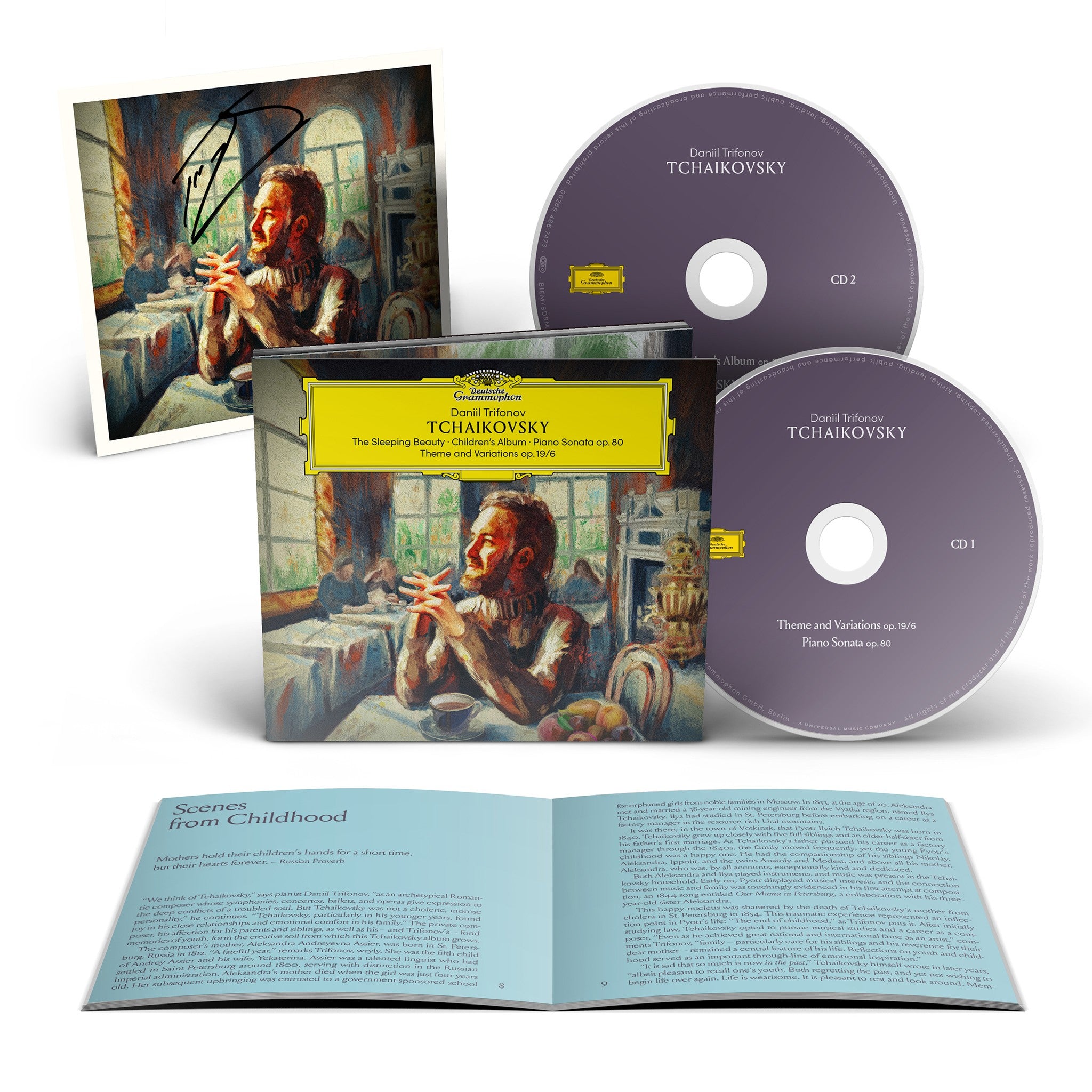 輸入盤CD TCHAIKOVSKY - Konzert für Klavier Tchaikovsky: Piano Concerto No.2 in G Major, Op. 44