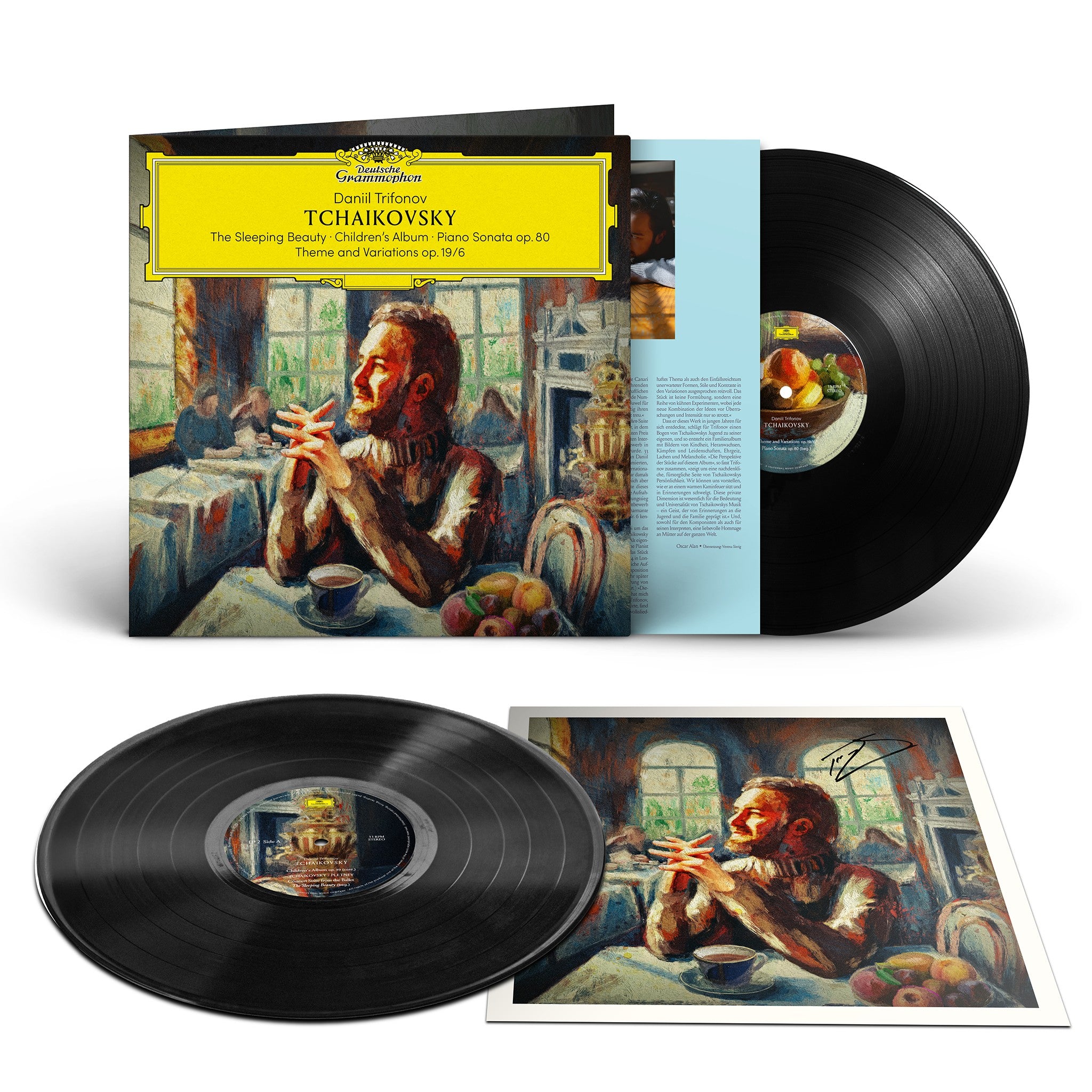 Daniil Trifonov Tchaikovsky 2LP + signierte Artcard 416394