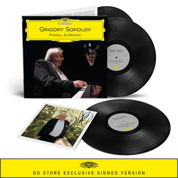 Grigory Sokolov - Purcell & Mozart (3LP + Signierter Art Card)