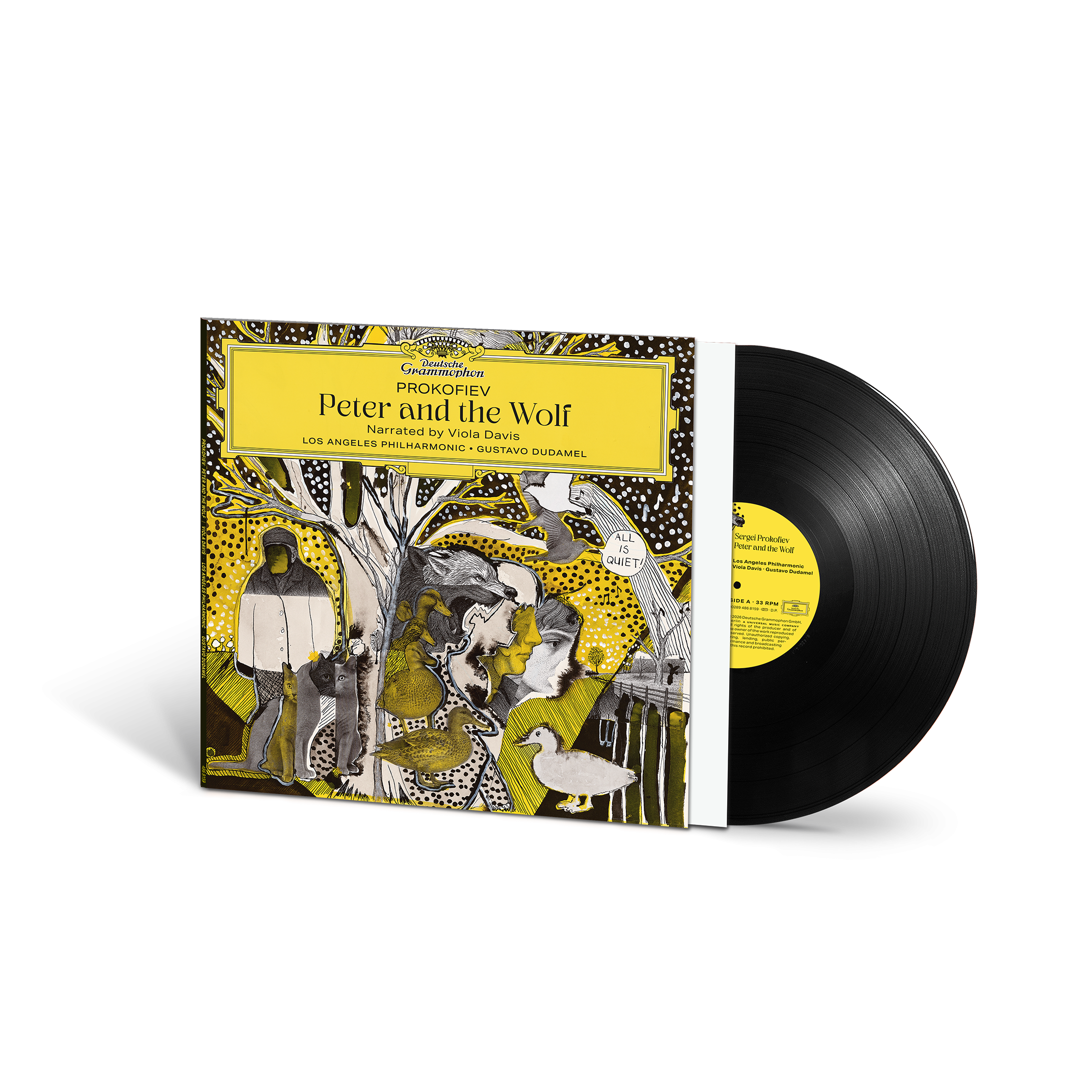 Gustavo Dudamel, Viola Davis & Los Angeles Philharmonic Orchestra Peter and the Wolf LP 435325