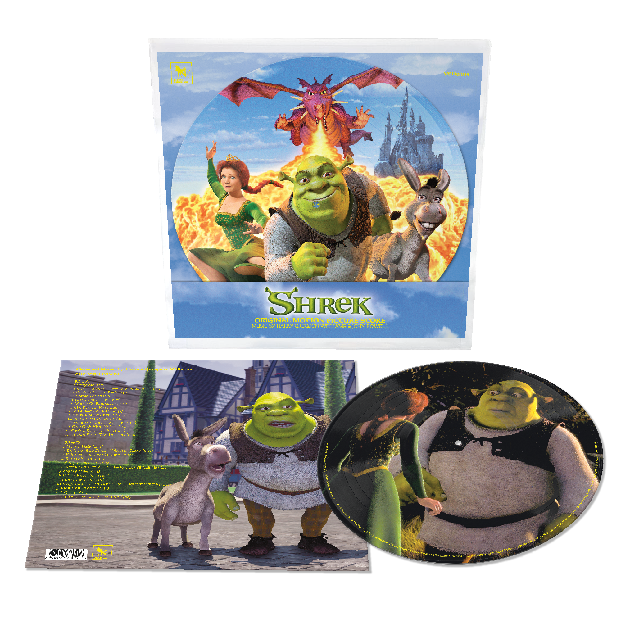Harry Gregson-Williams & John Powell Shrek - Original Motion Picture Score LP 446934