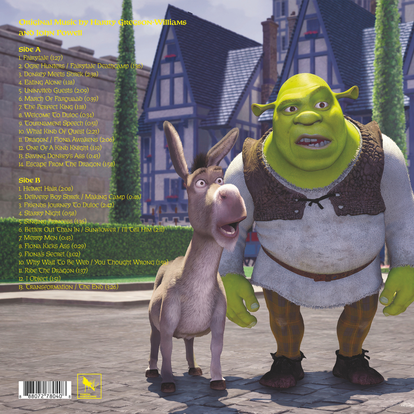 Harry Gregson-Williams & John Powell Shrek - Original Motion Picture Score LP 446942