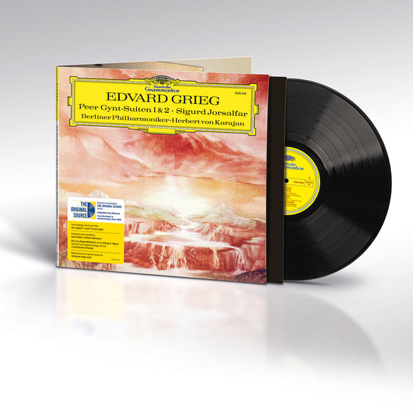 Herbert von Karajan, Berliner Philharmoniker - Grieg: Peer Gynt Suiten 1 & 2 / Sigurd Jorsalfar (Original Source Vinyl)