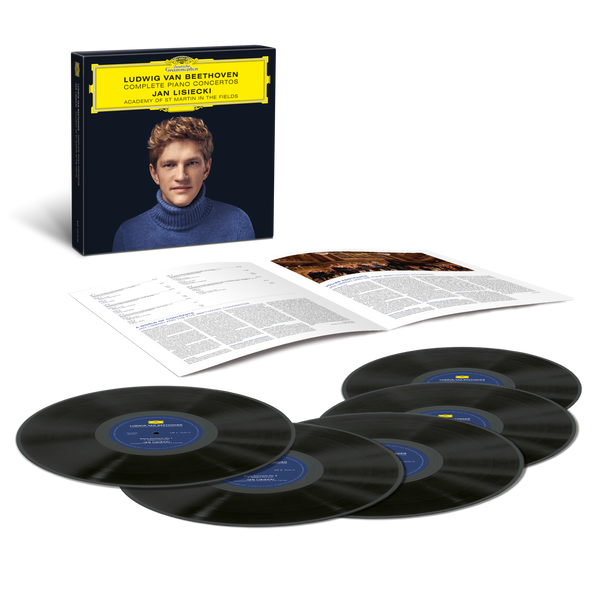 Jan Lisiecki, Academy of St Martin in the Fields - Beethoven: Complete Piano Concertos (5LP Vinyl Box Set)