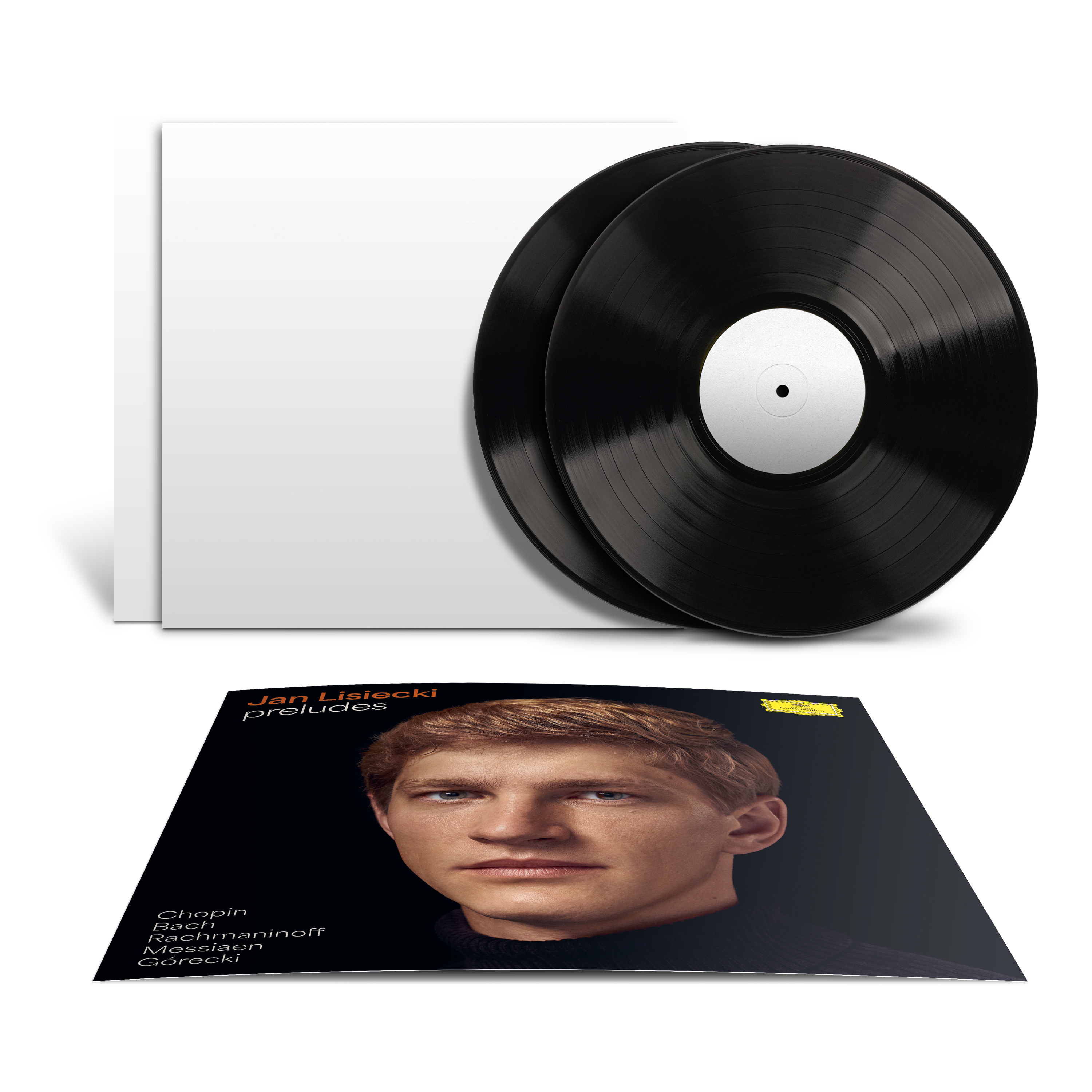 Jan Lisiecki Preludes 2LP - White Label + Signiertes Covercard 390313