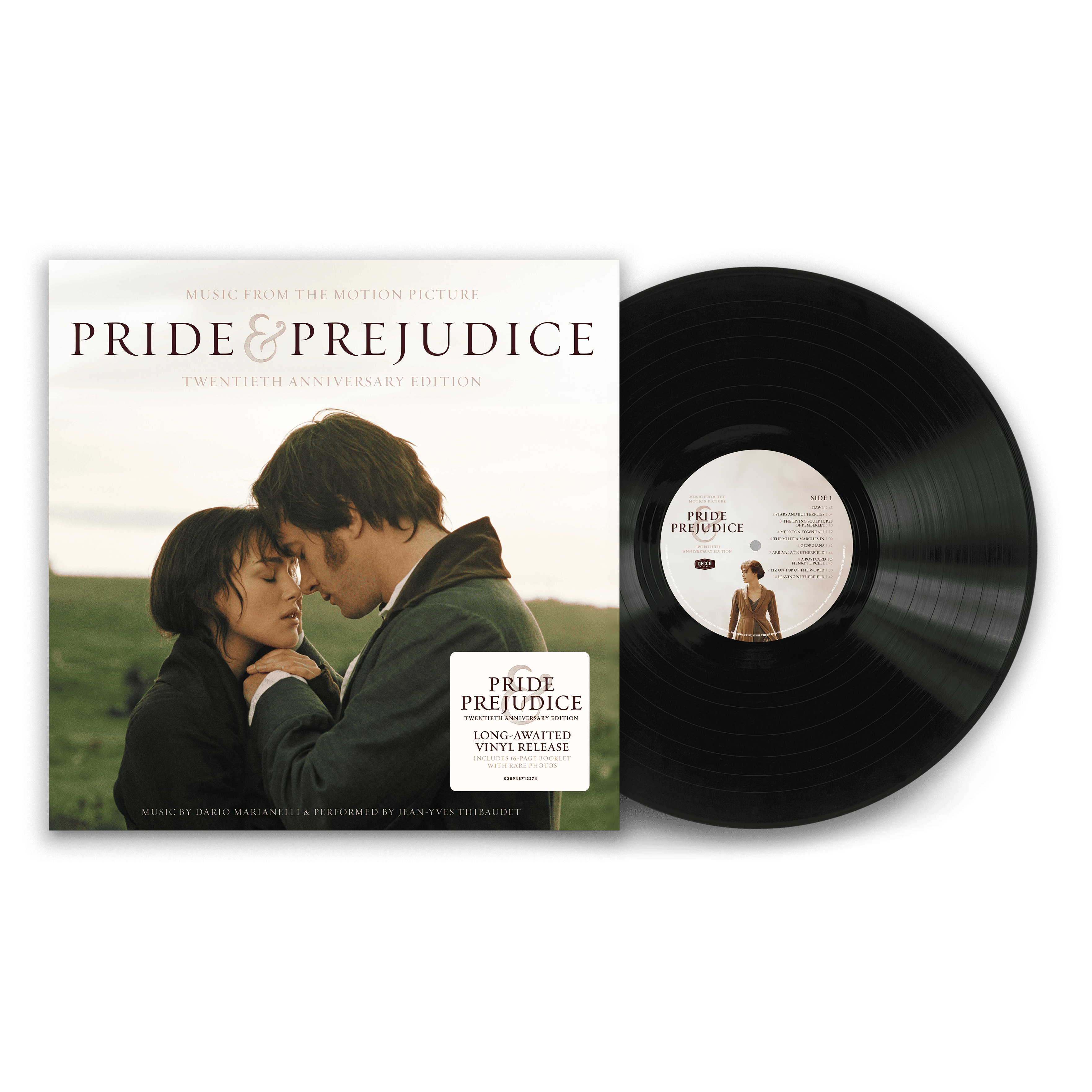 Jean-Yves Thibaudet Pride & Prejudice (20th Anniversary Edition) 1LP 408349