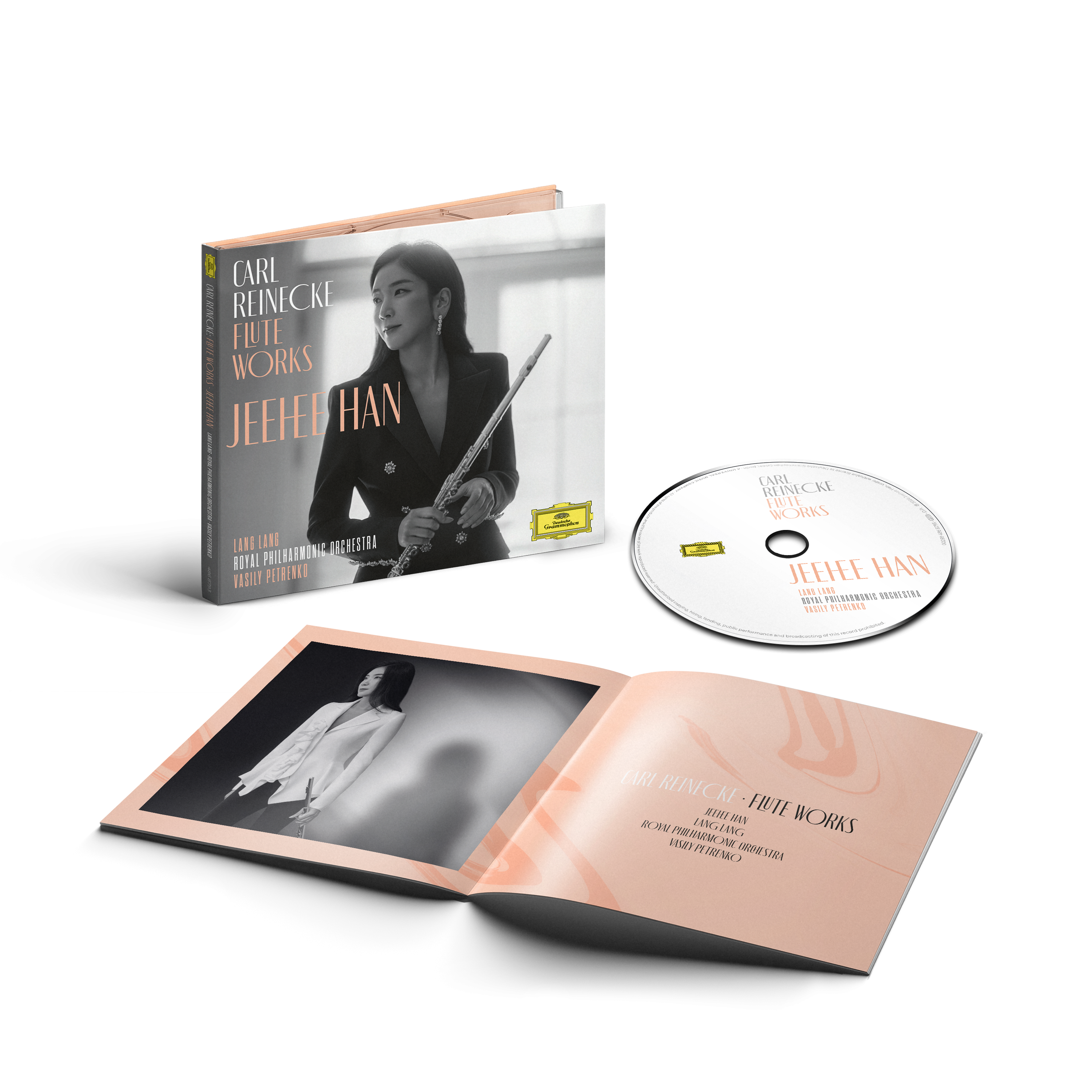 Jeehee Han, Lang Lang, Royal Philharmonic Orchestra & Vasily Petrenko Carl Reinecke:  Flute Works 1CD Digipack 440085