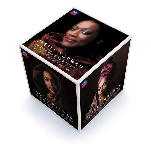 Jessye Norman - The Complete Studio Recitals on Decca, Philips & Deutsche Grammophon (CD-Box (42 CDs + 3 DVDs))