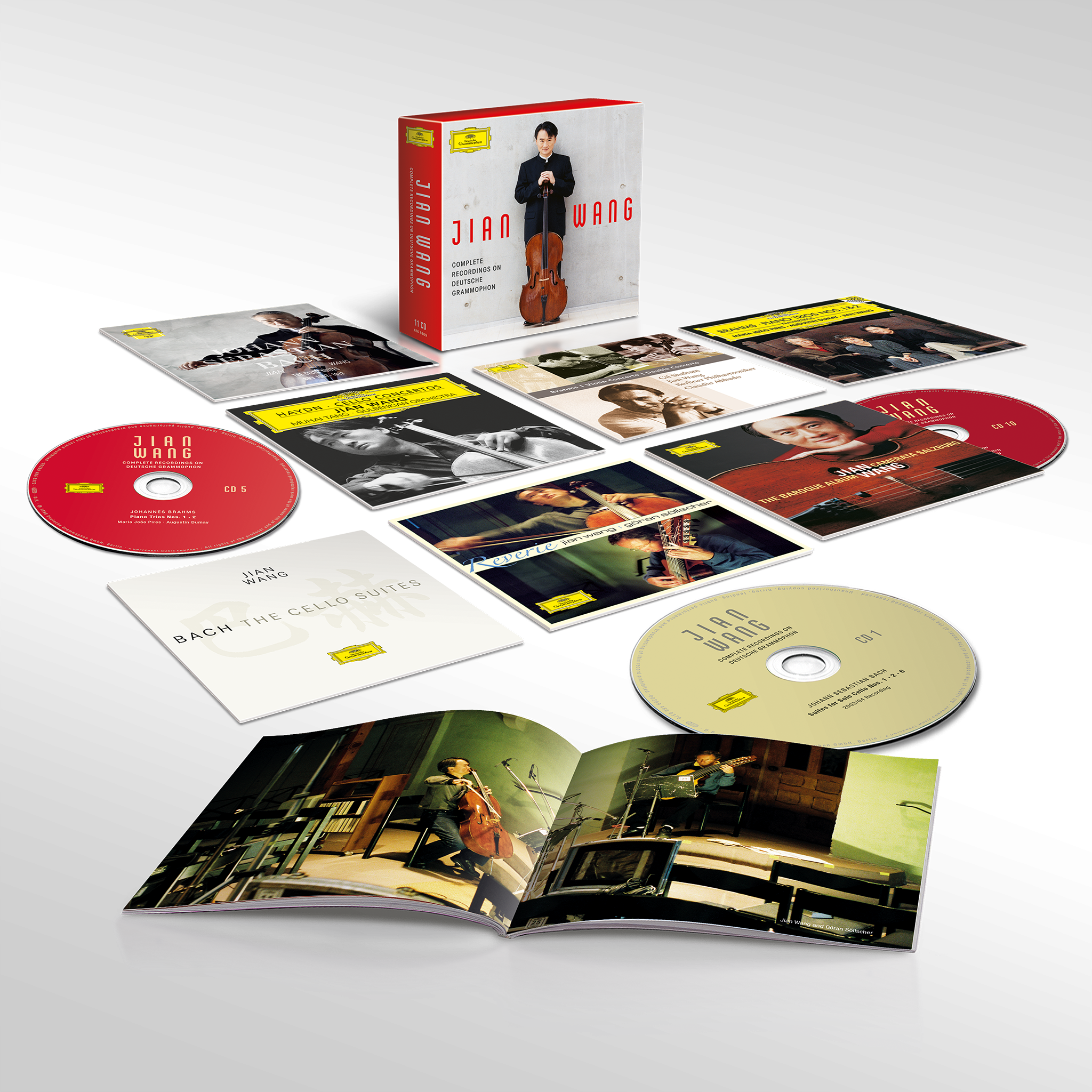 Jian Wang Jian Wang: Complete Recordings on Deutsche Grammophon 11 CD 440033