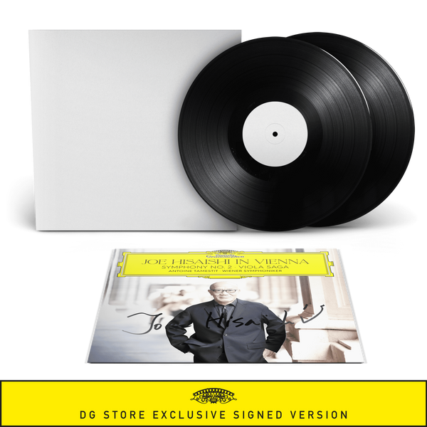 Joe Hisaishi, Wiener Symphoniker - Joe Hisaishi in Vienna - Symphony No. 2 Viola Saga (White Label 2LP + Signierte Covercard)