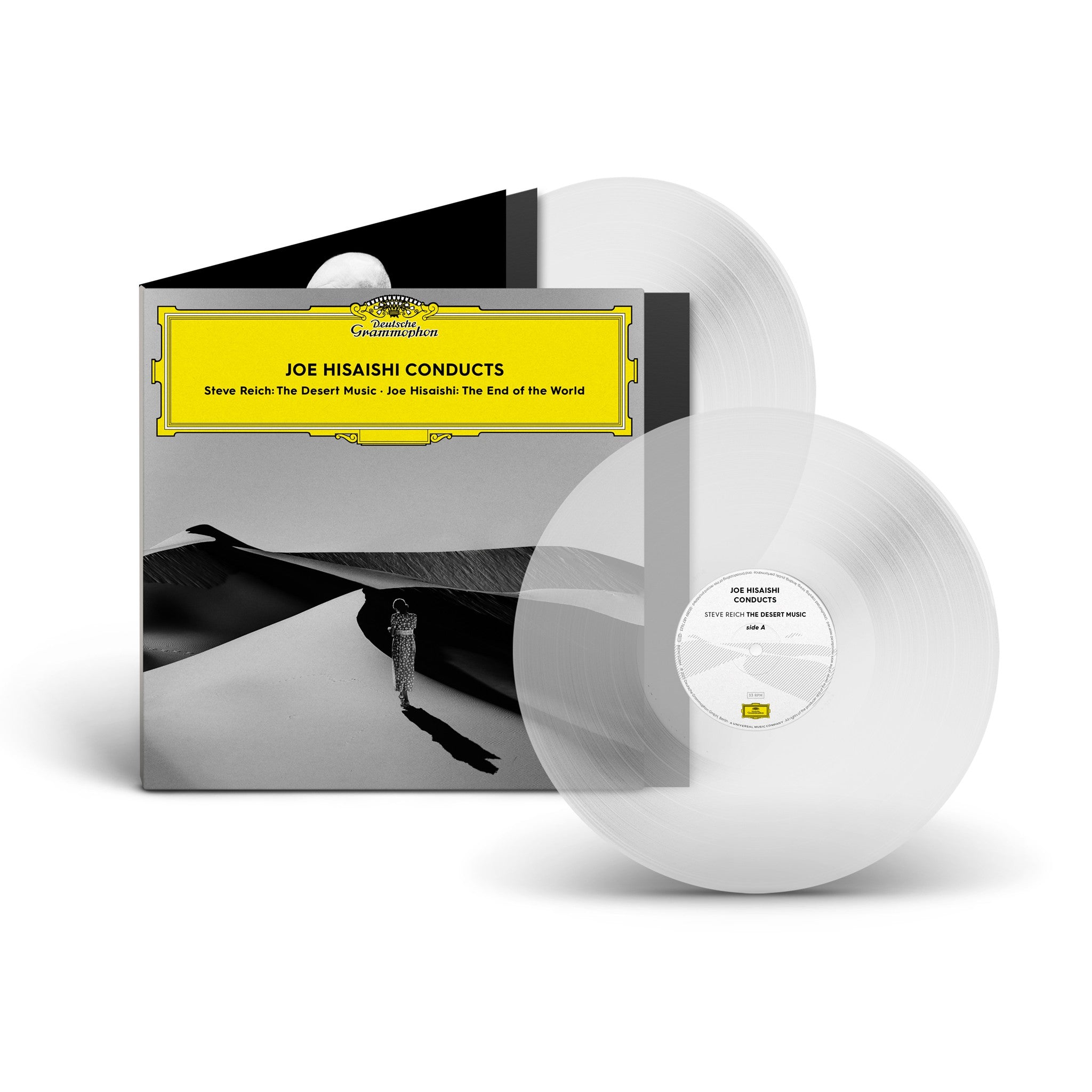Joe Hisaishi Joe Hisaishi Conducts | Steve Reich & Joe Hisaishi 2LP Crystal Clear Vinyl 413554