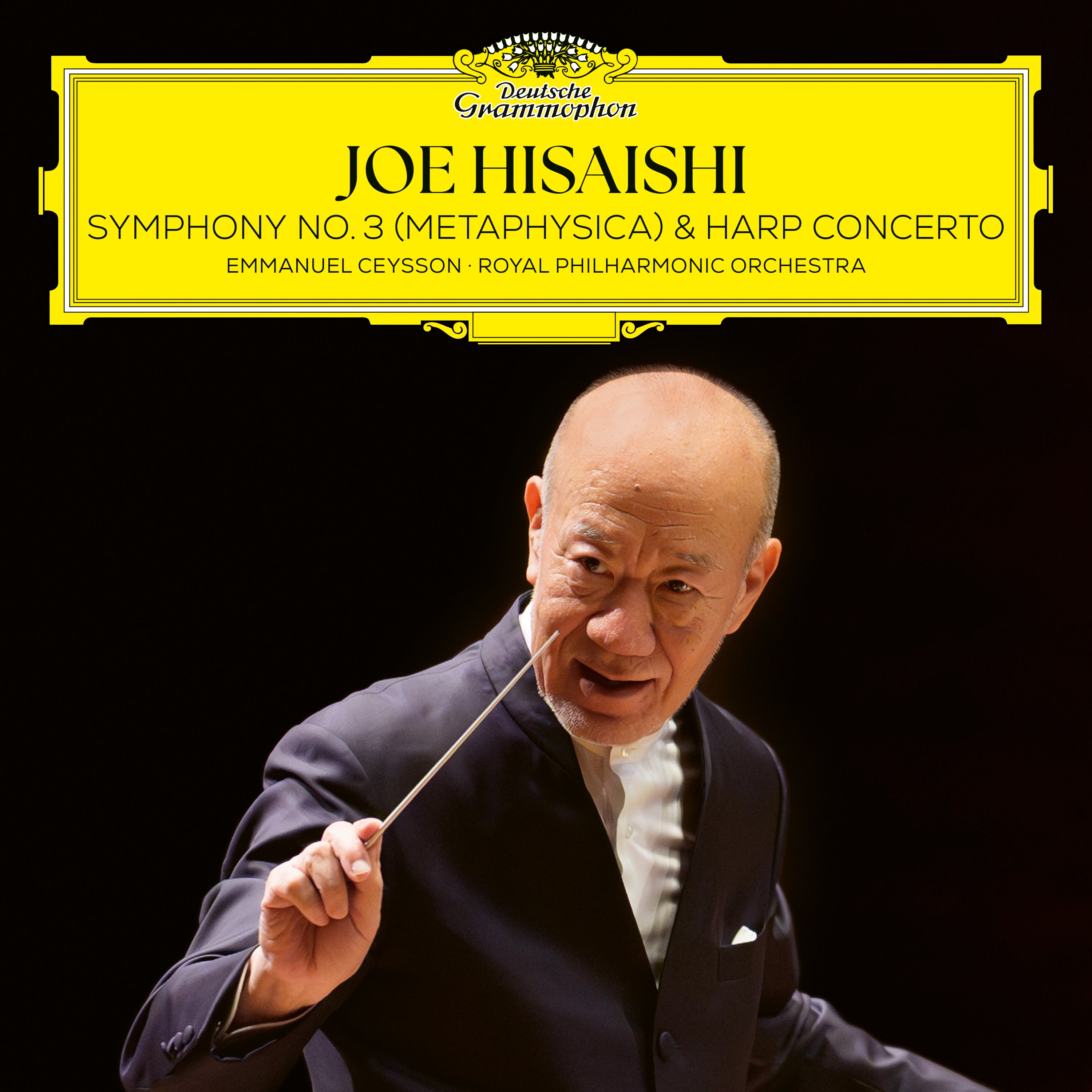 Joe Hisaishi Symphony No. 3 (Metaphysica) & Harp Concerto 2LP Crystal Clear Vinyl 451344