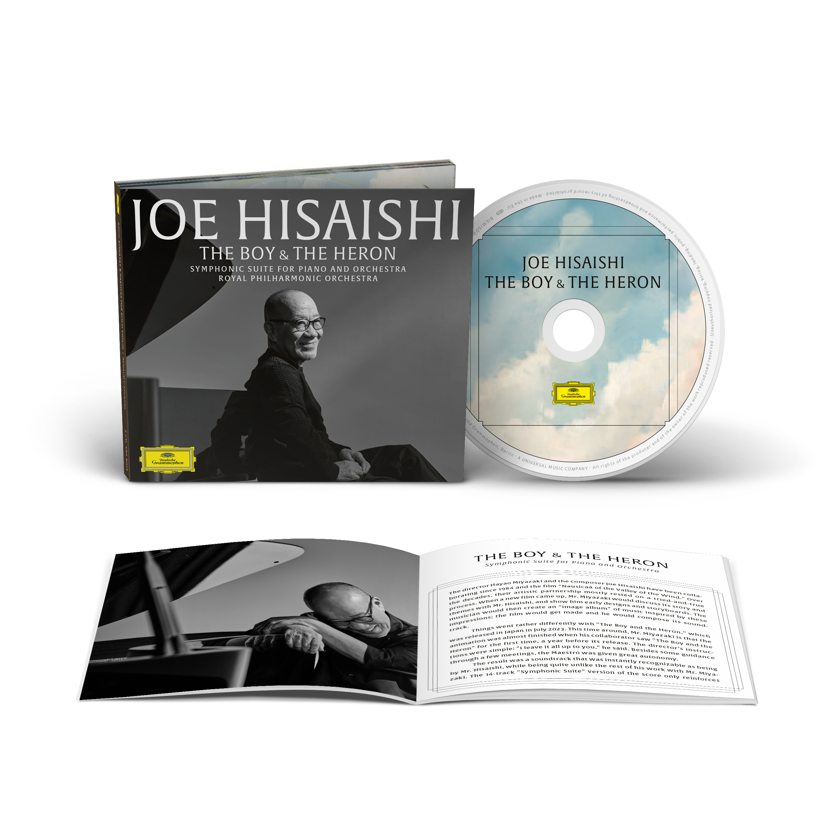 Joe Hisaishi & Royal Philharmonic Orchestra The Boy And The Heron – Symphonic Suite For Piano And Orchestra 1CD Digipack 455747