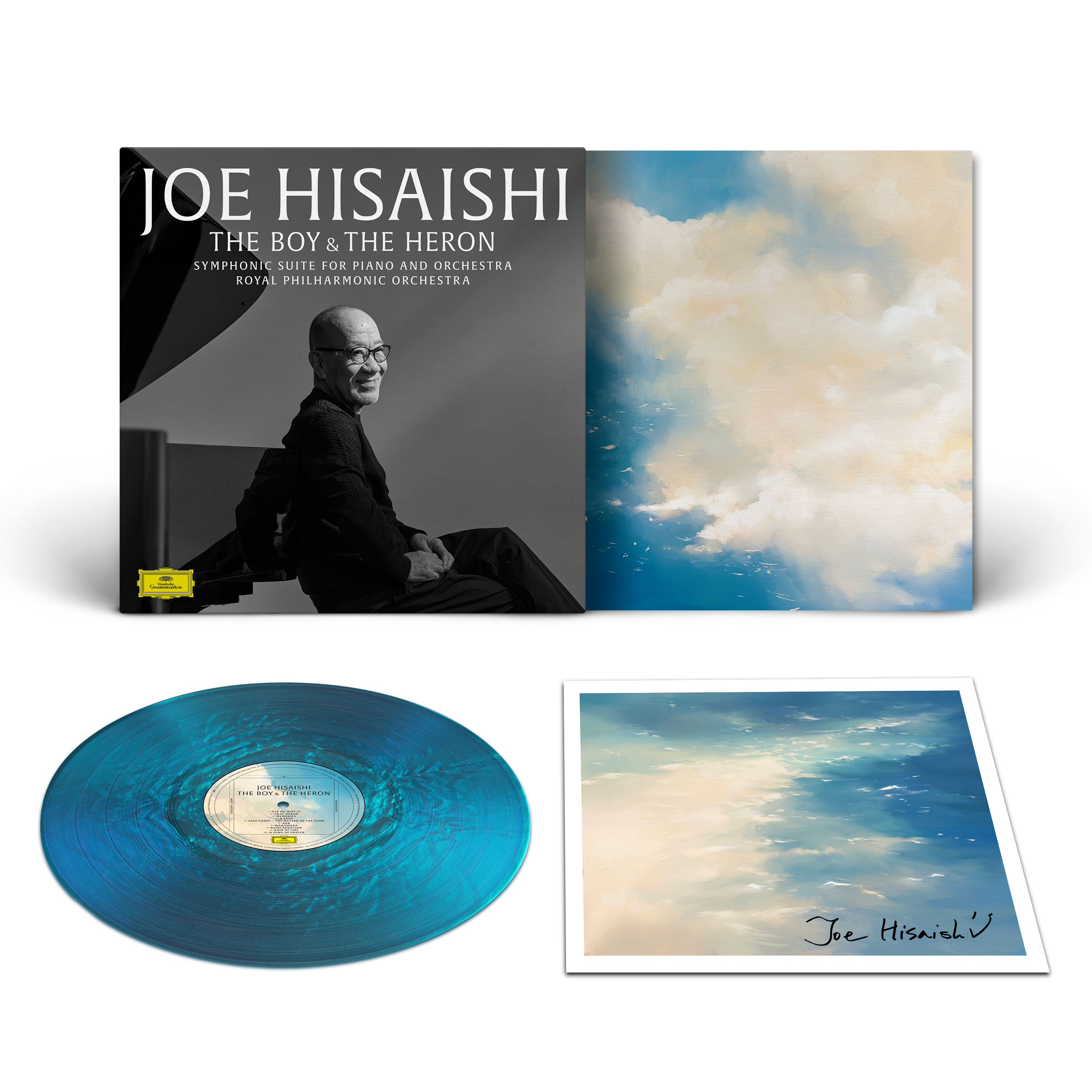 Joe Hisaishi & Royal Philharmonic Orchestra The Boy And The Heron – Symphonic Suite For Piano And Orchestra 1LP + Signed Artcard 455713