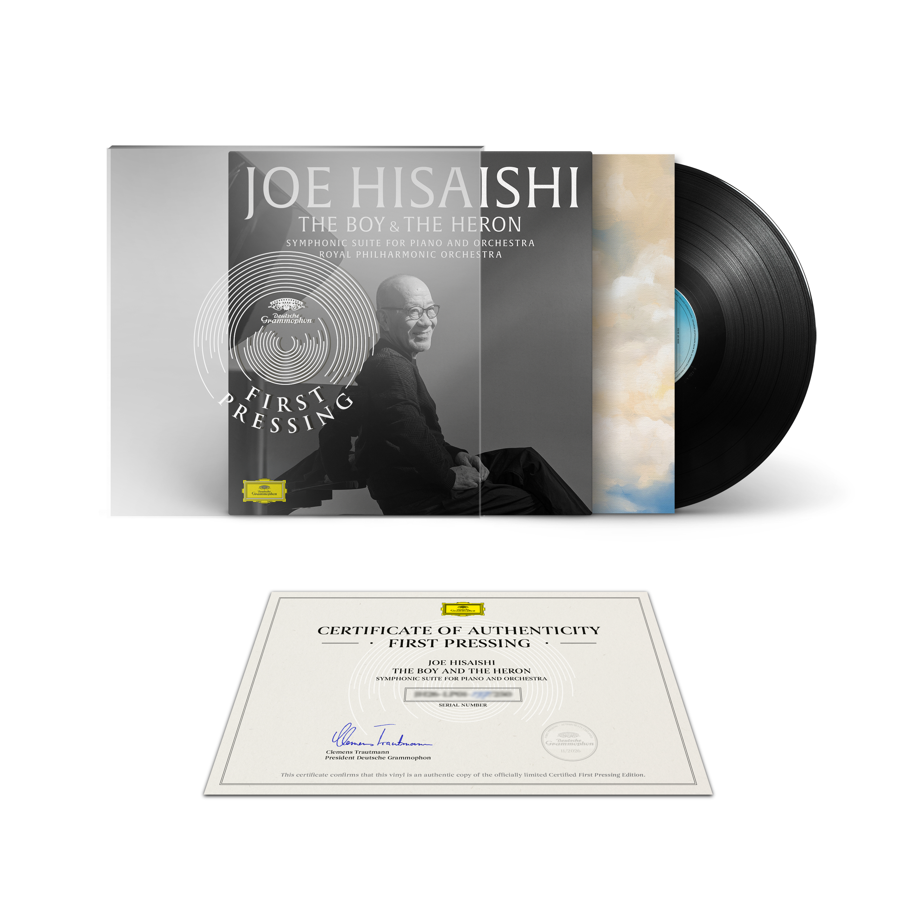 Joe Hisaishi & Royal Philharmonic Orchestra The Boy And The Heron – Symphonic Suite For Piano And Orchestra First Pressing 456163
