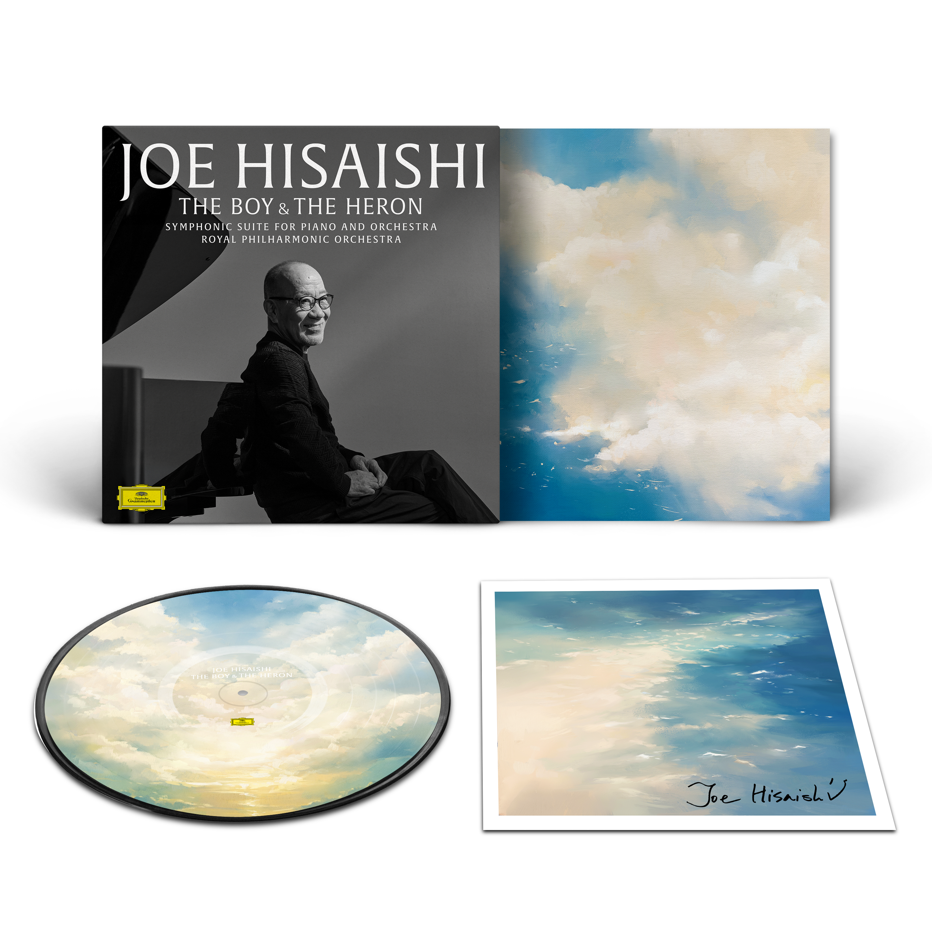 Joe Hisaishi & Royal Philharmonic Orchestra The Boy And The Heron – Symphonic Suite For Piano And Orchestra Picture Disc Vinyl + signierte Artcard 455683