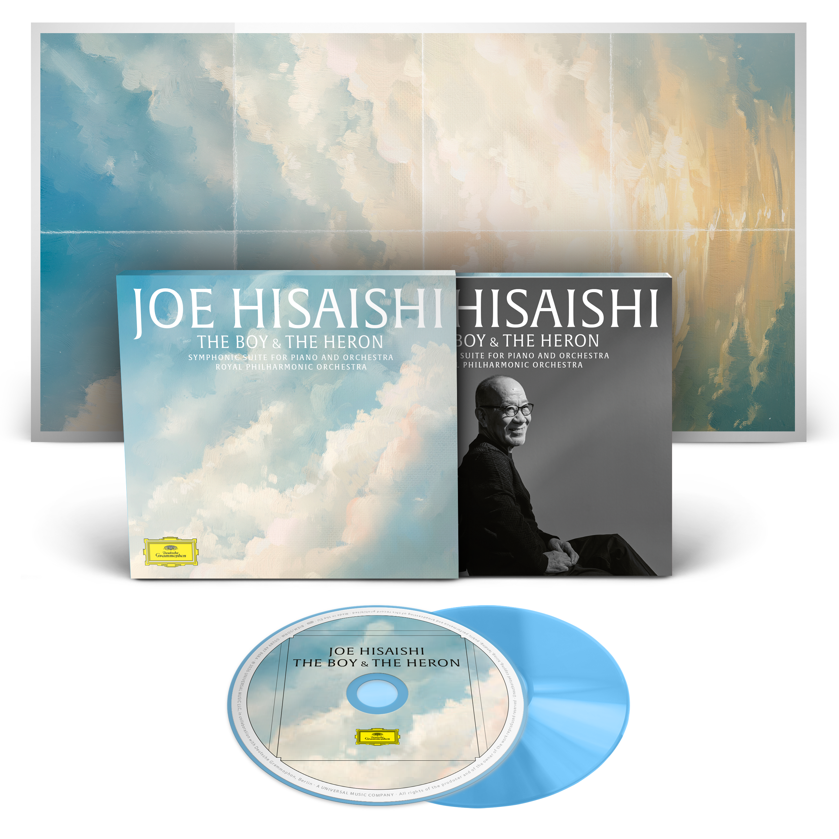 Joe Hisaishi & Royal Philharmonic Orchestra The Boy And The Heron – Symphonic Suite For Piano And Orchestra Sky Blue CD 455701