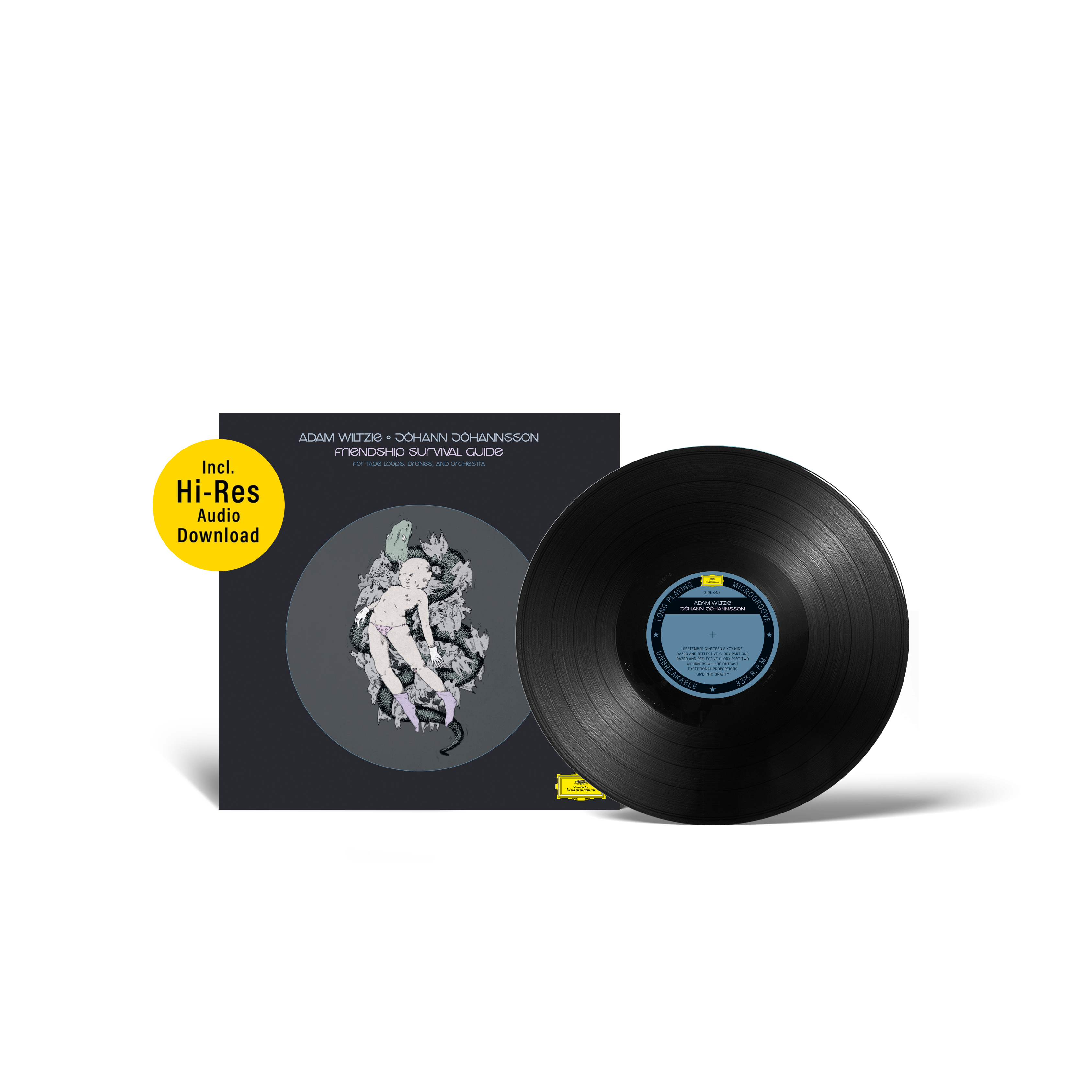 Jóhann Jóhannsson Friendship Survival Guide 1LP + Hi-Res Audio Download 454709