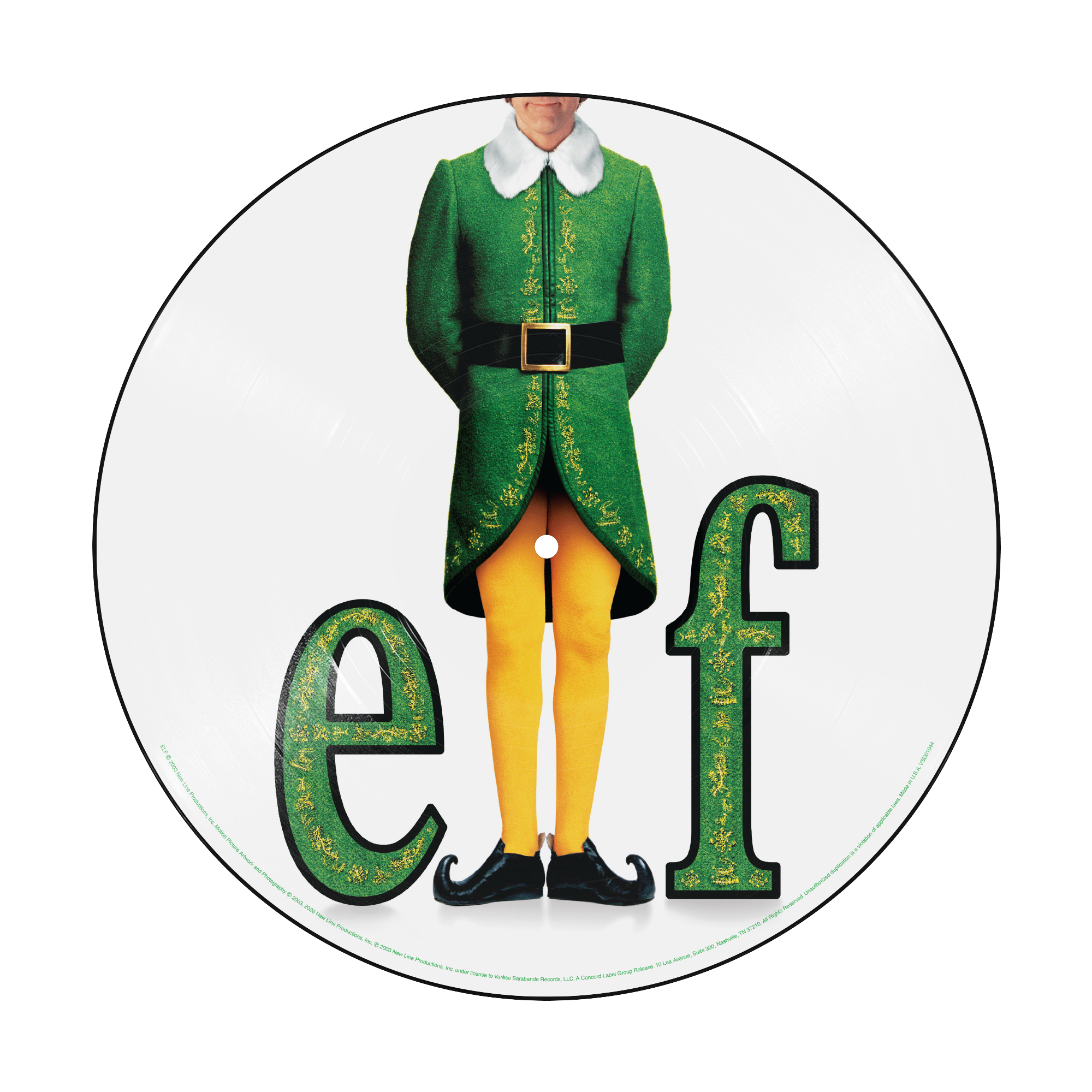 John Debney & Original Soundtrack Elf (Original Motion Picture Soundtrack) 1LP Picture Disc 455257