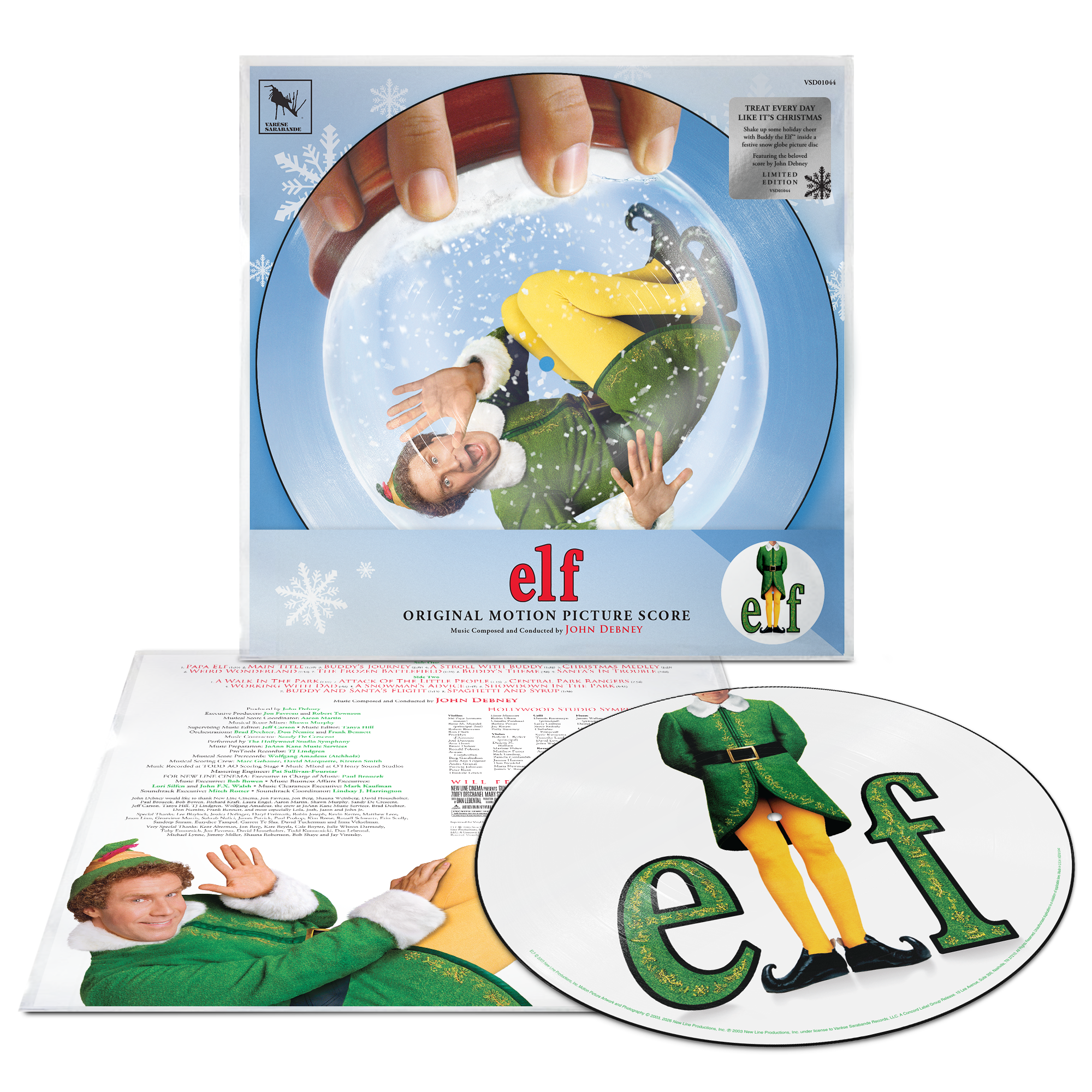 John Debney & Original Soundtrack Elf (Original Motion Picture Soundtrack) 1LP Picture Disc 455263