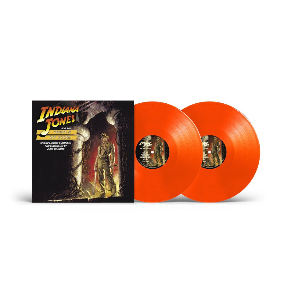 John Williams & Original Soundtrack Indiana Jones and the Temple of Doom Orange Vinyl 442039