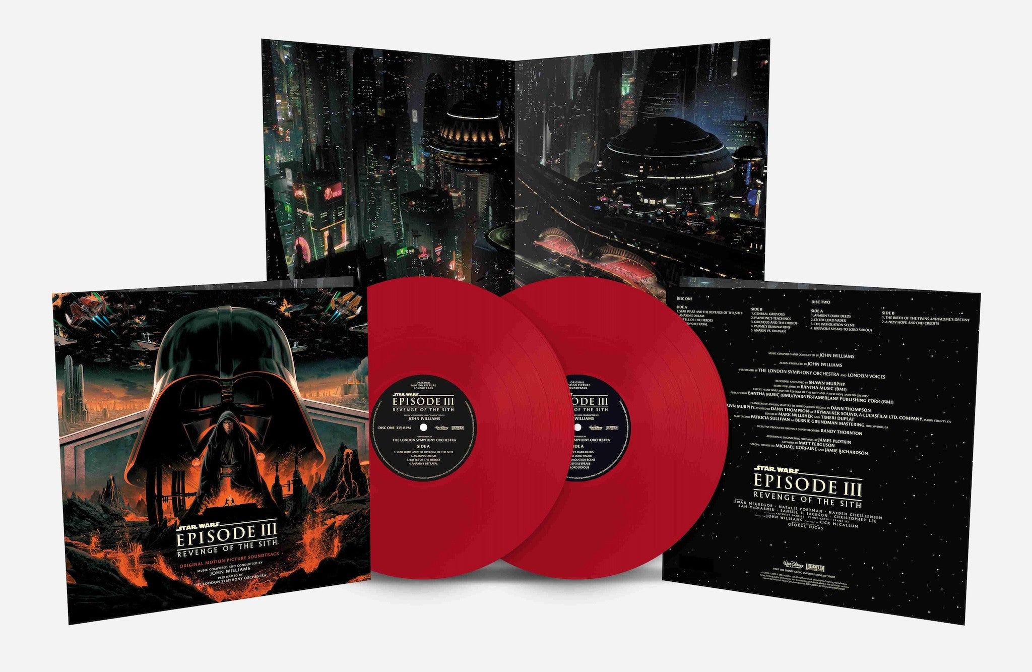 John Williams Star Wars: Revenge of the Sith - Original Motion Picture Soundtrack Red 2LP 424154