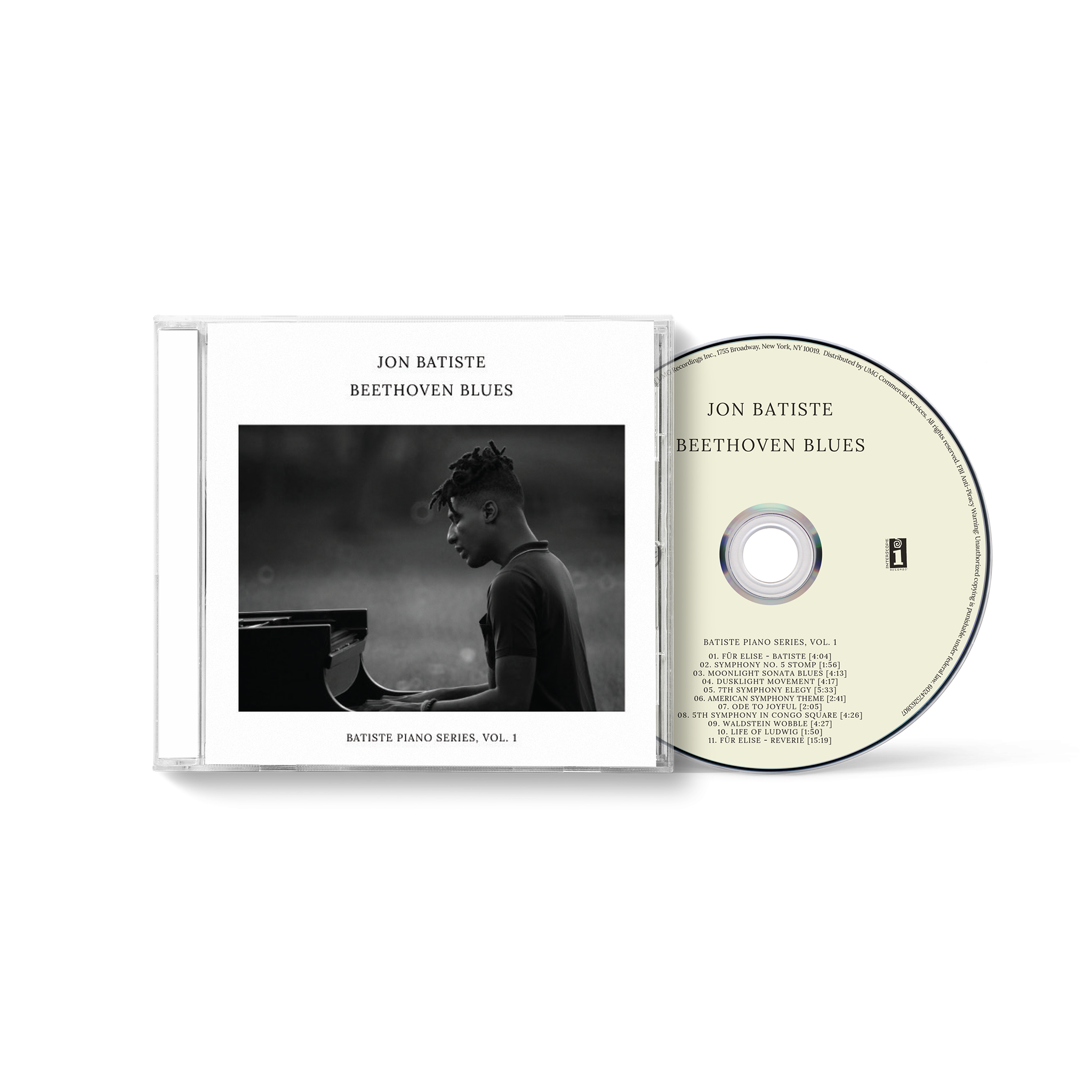 Jon Batiste Beethoven Blues (Batiste Piano Series, Vol. 1) CD 445065