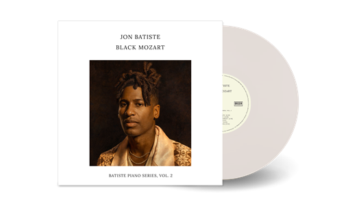 Jon Batiste Black Mozart Cream White Vinyl + signed art card 451296