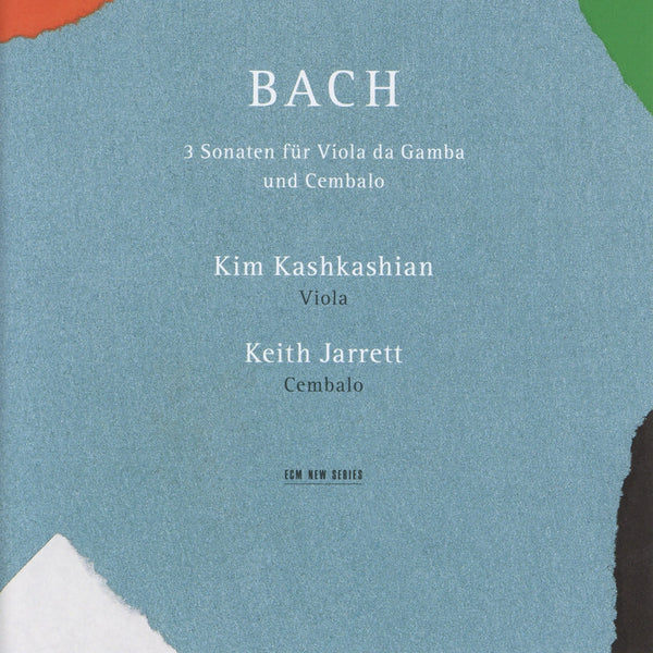 Keith Jarrett - Johann Sebastian Bach: 3 Sonaten für Viola da Gamba und Cembalo (CD)